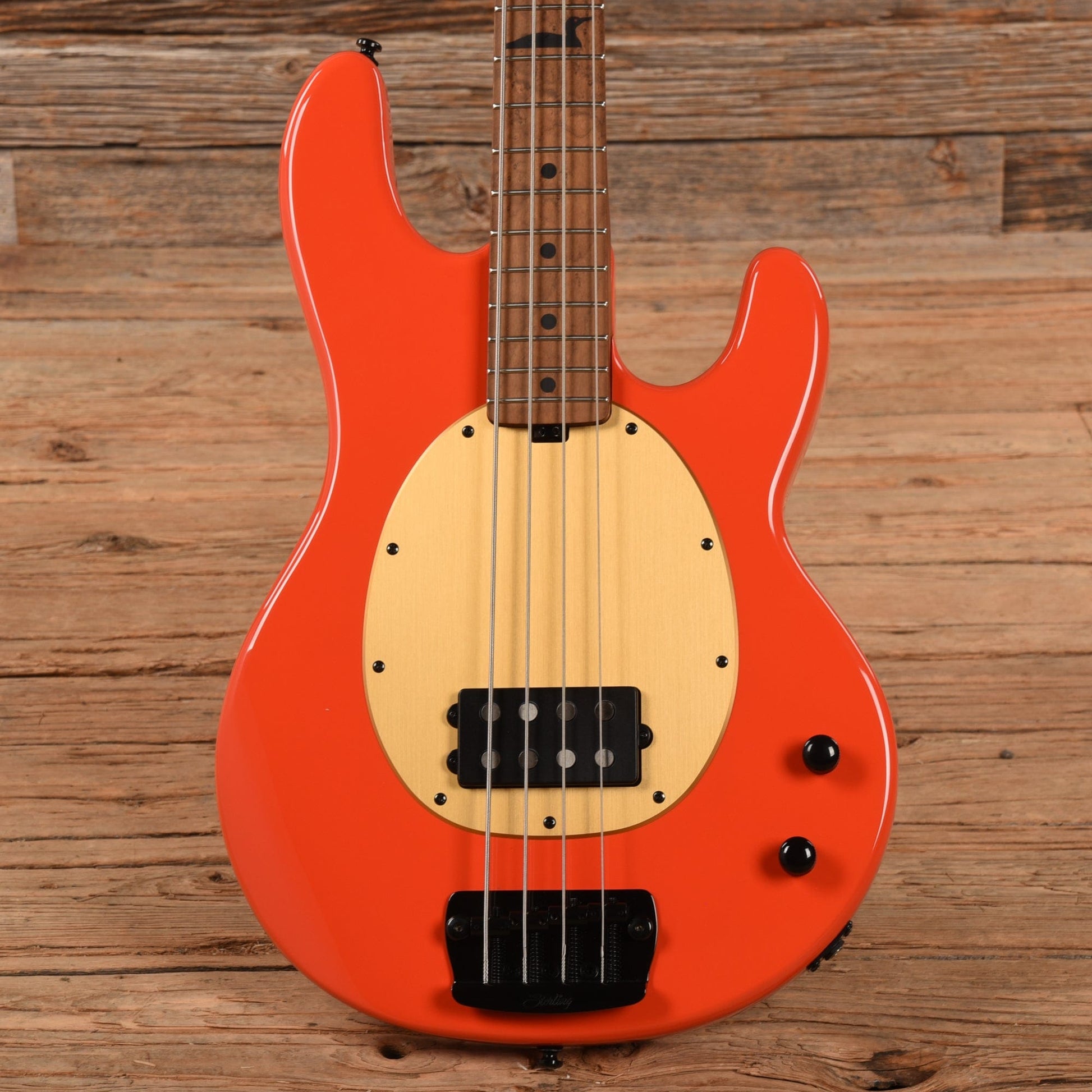 Sterling by Music Man Pete Wentz Artist Series StingRay Fiesta Red 2023 Bass Guitars / 4-String