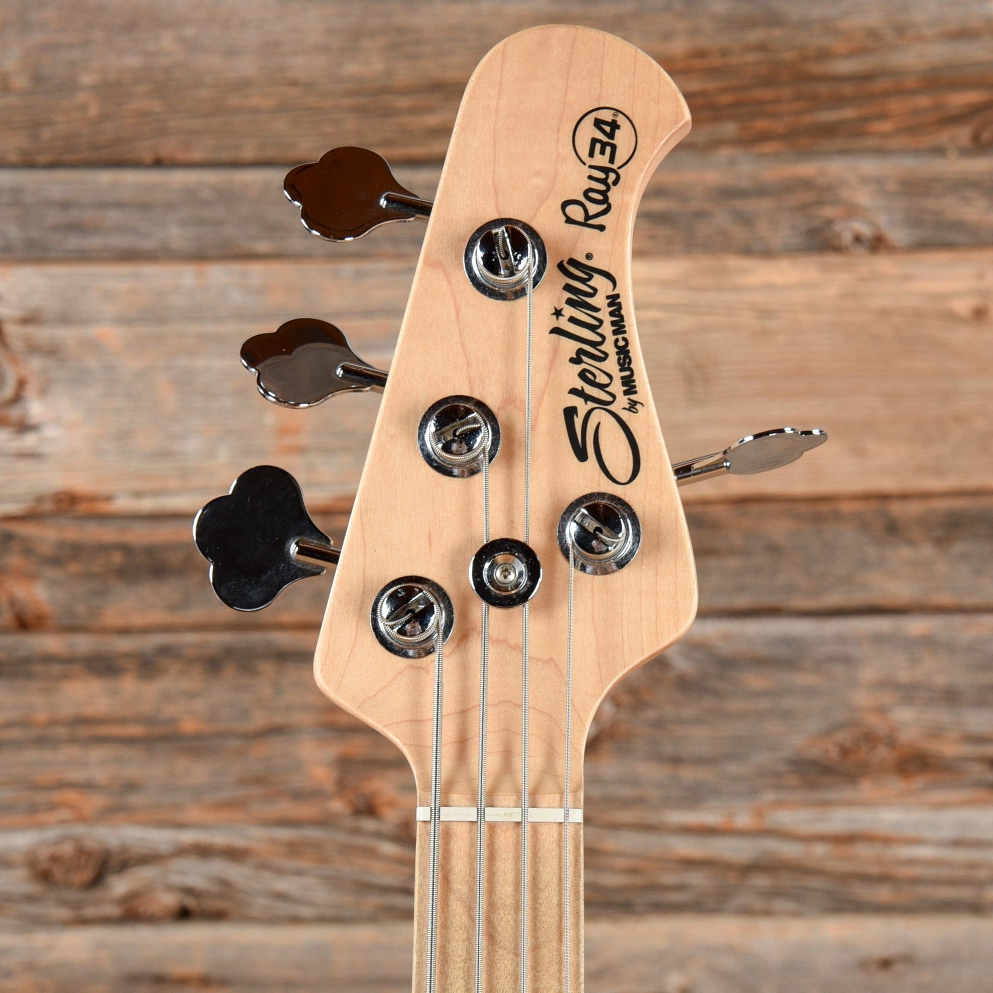 Sterling by Music Man Ray34 Natural Bass Guitars / 4-String