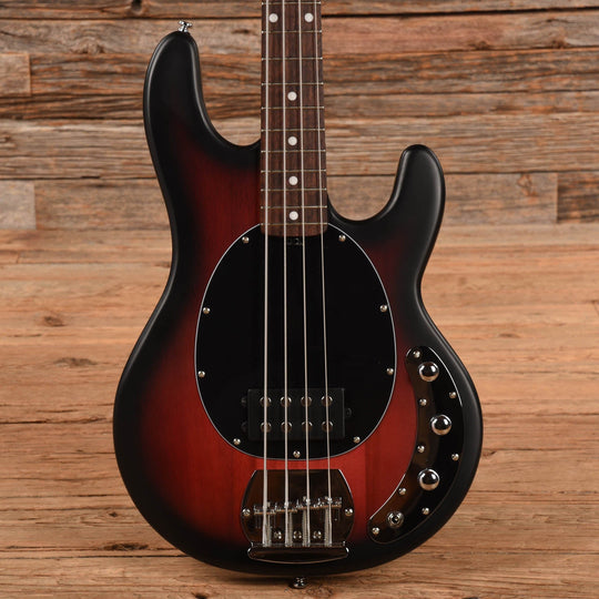 Sterling by Music Man S.U.B. Series StingRay Ruby Red Burst Satin Bass Guitars / 4-String