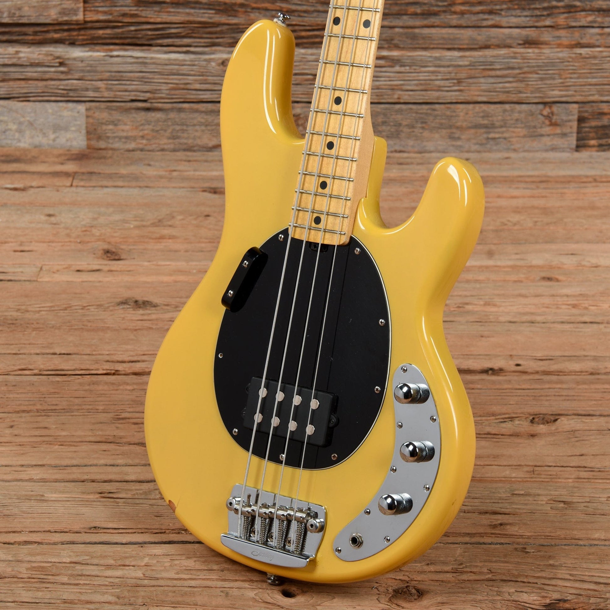 Sterling by Music Man StingRay 4 Yellow Bass Guitars / 4-String