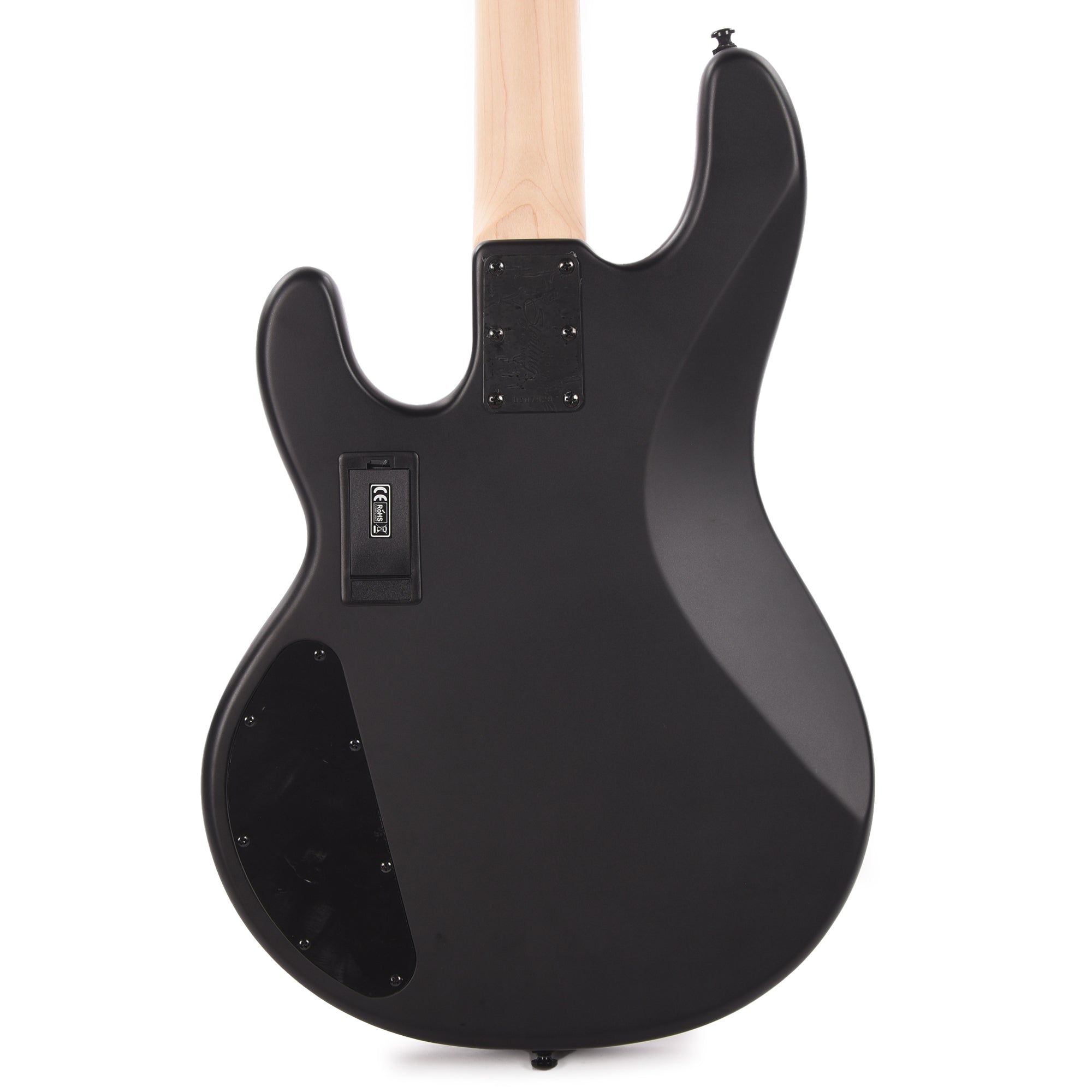 ベース MUSICMAN StingRay StealthBlack HH Music Man StingRay 4 HH Stealth 2017 – Chicago Music Exchange