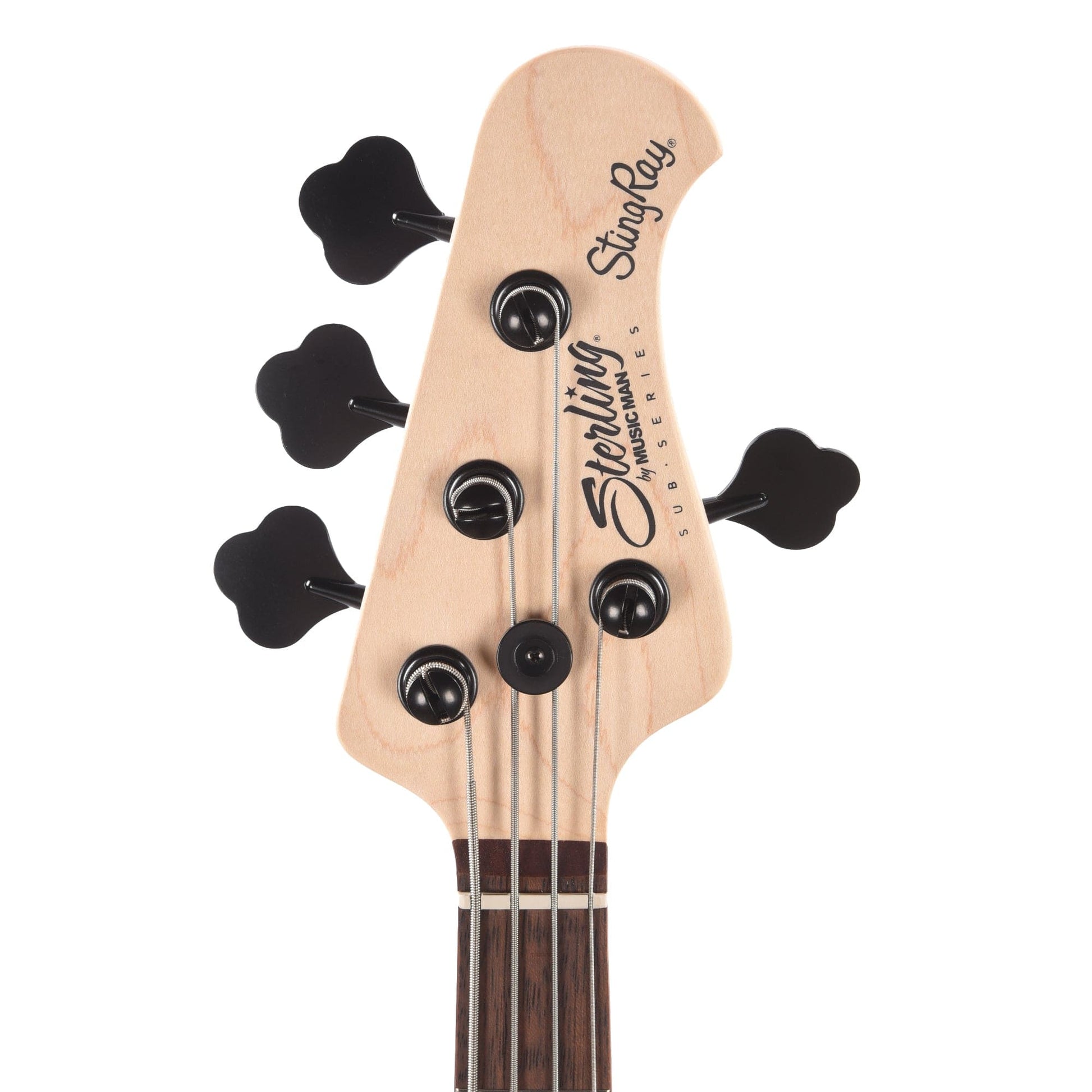 Sterling By Music Man StingRay HH RAY4HH Stealth Black Bass Guitar Bass Guitars / 4-String