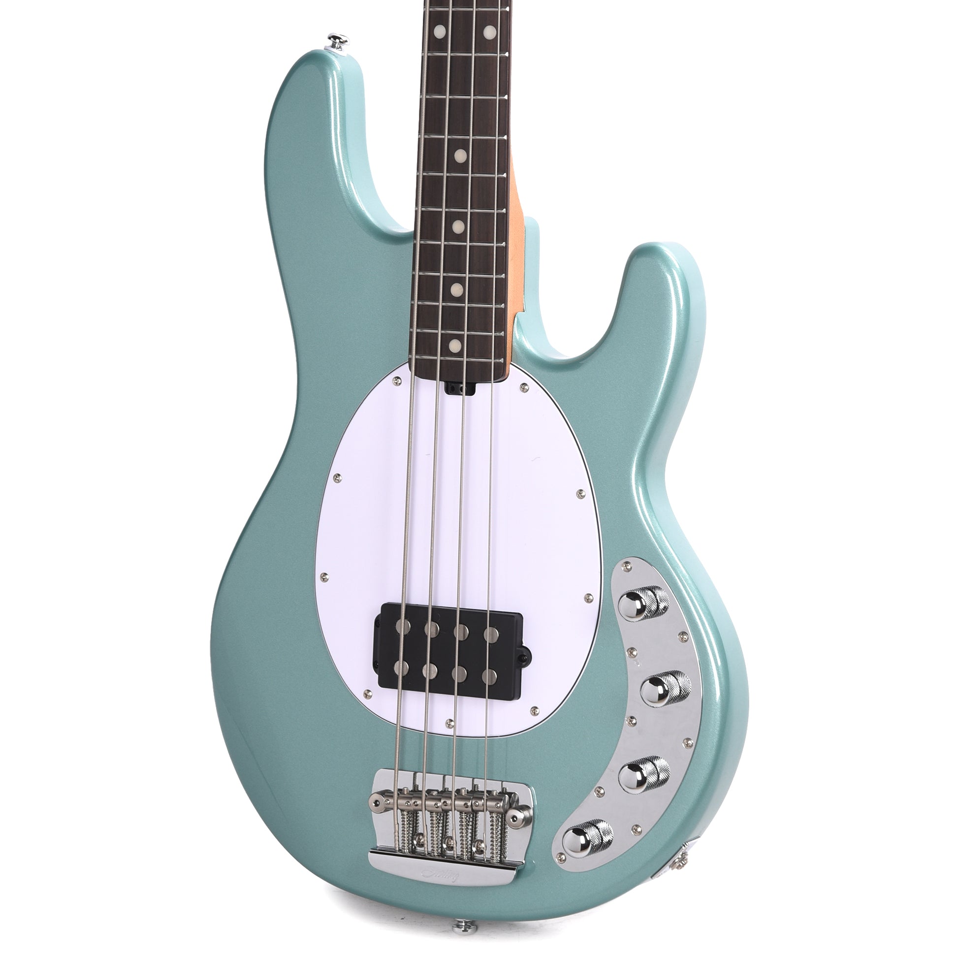 Sterling By Music Man StingRay RAY34 Dorado Green Bass Guitar Bass Guitars / 4-String