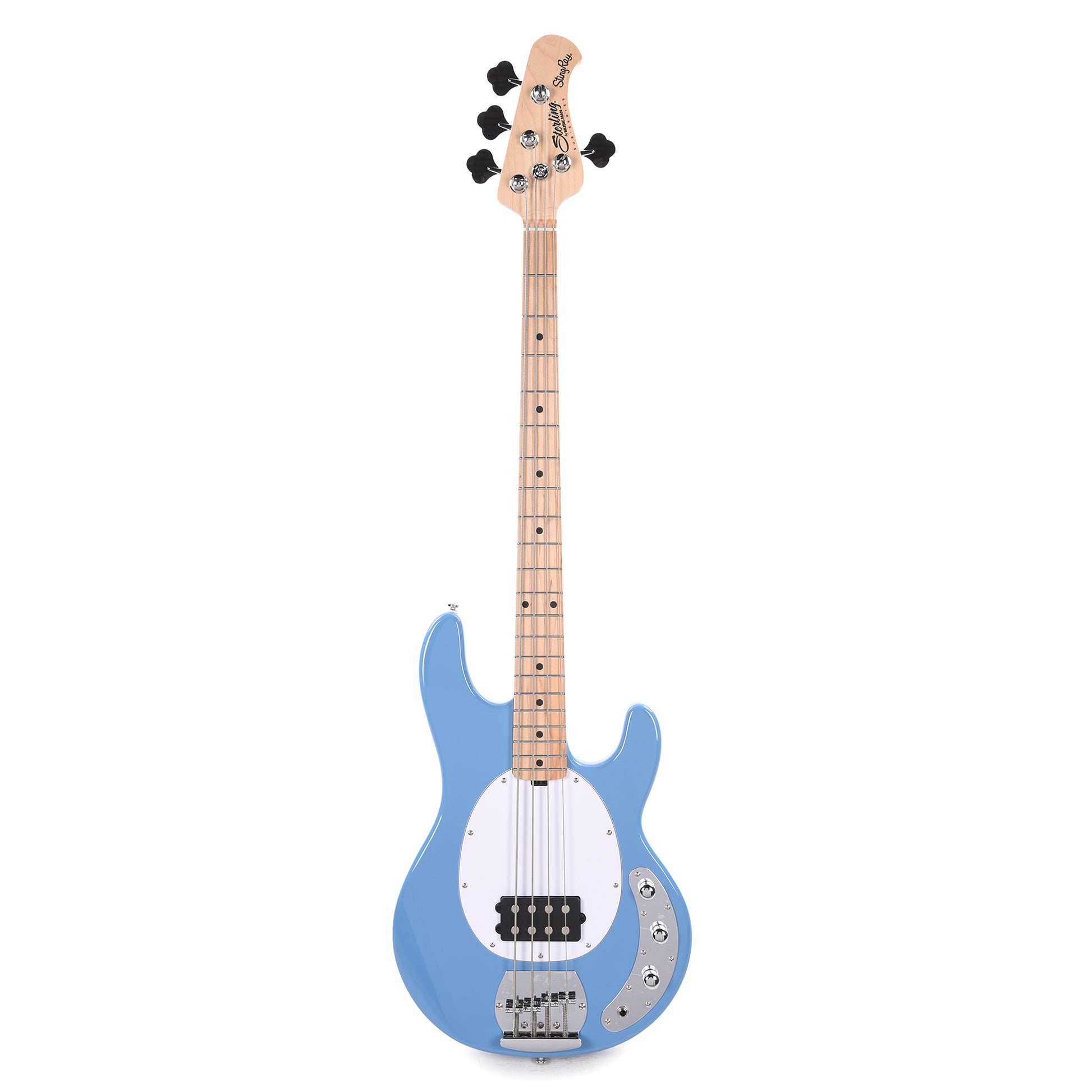 Sterling By Music Man StingRay RAY4 Chopper Blue Bass Guitar Bass Guitars / 4-String