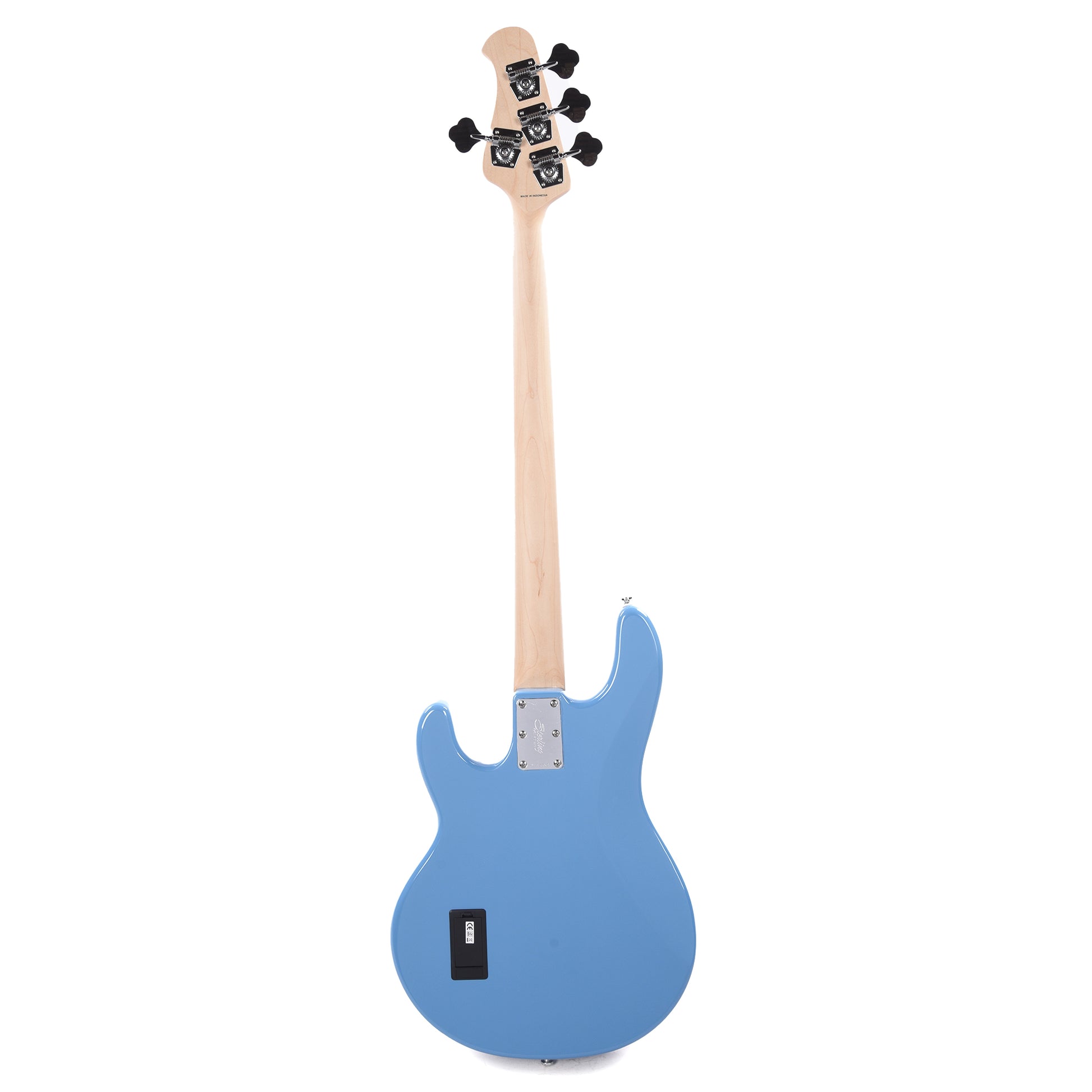 Sterling By Music Man StingRay RAY4 Chopper Blue Bass Guitar Bass Guitars / 4-String