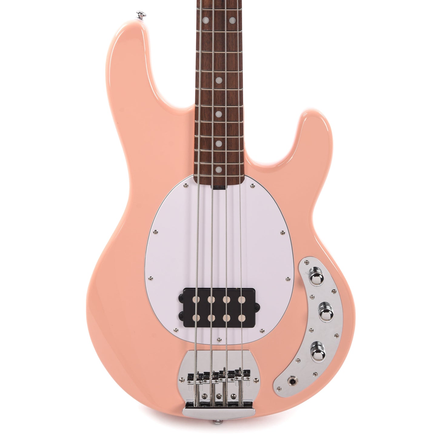 Sterling By Music Man StingRay RAY4 Pueblo Pink Bass Guitar Bass Guitars / 4-String