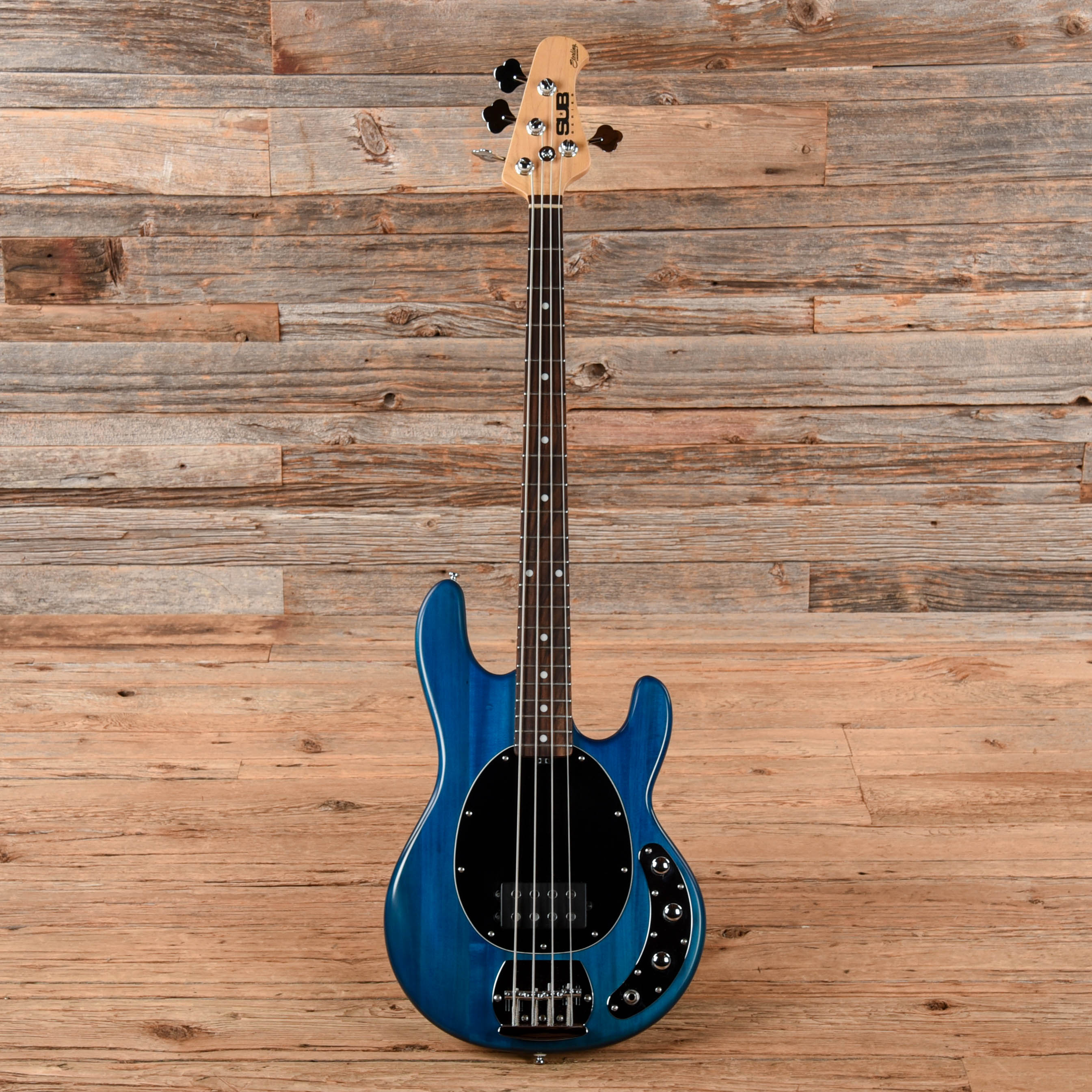 Sterling by Music Man SUB Ray4 Blue – Chicago Music Exchange