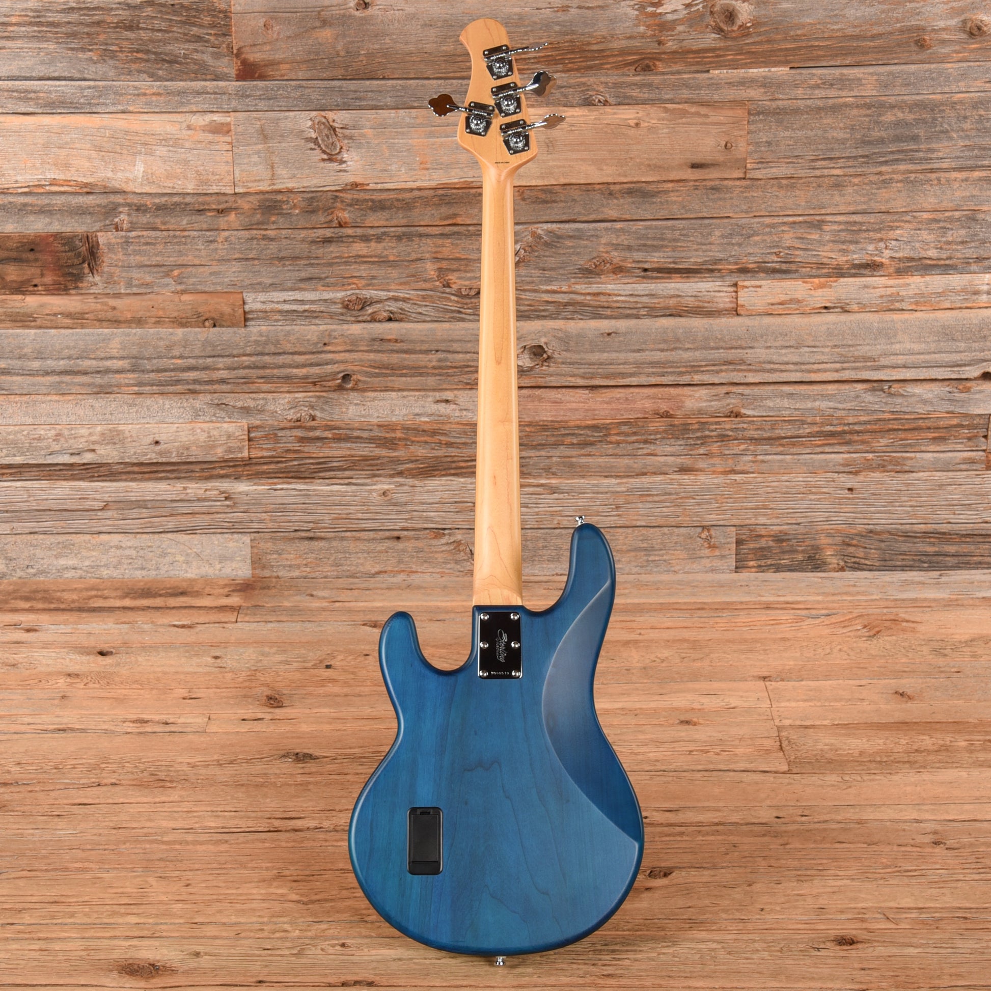 Sterling by Music Man SUB StingRay Ray4 Transparent Blue Bass Guitars / 4-String