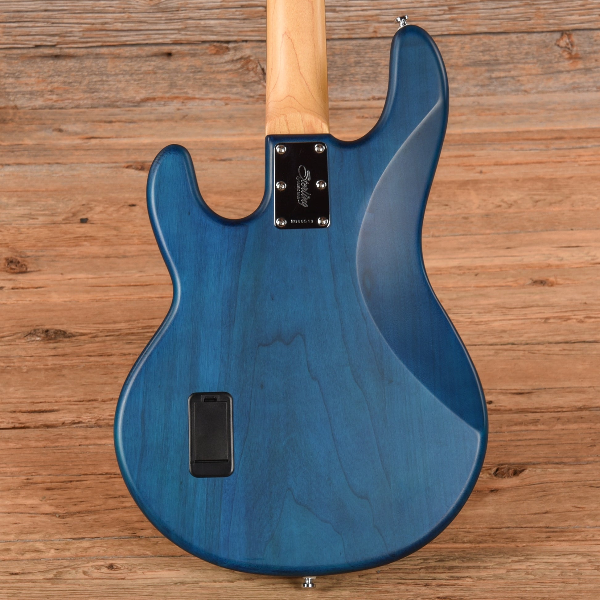 Sterling by Music Man SUB StingRay Ray4 Transparent Blue Bass Guitars / 4-String
