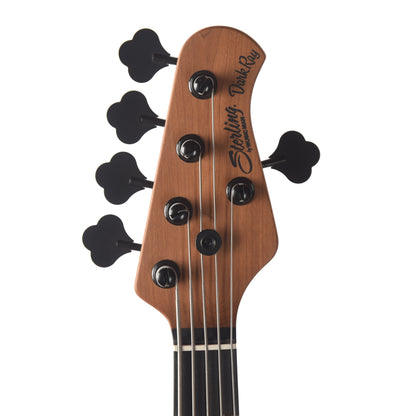 Sterling by Music Man DarkRay5 5-String Bass Black Bass Guitars / 5-String or More