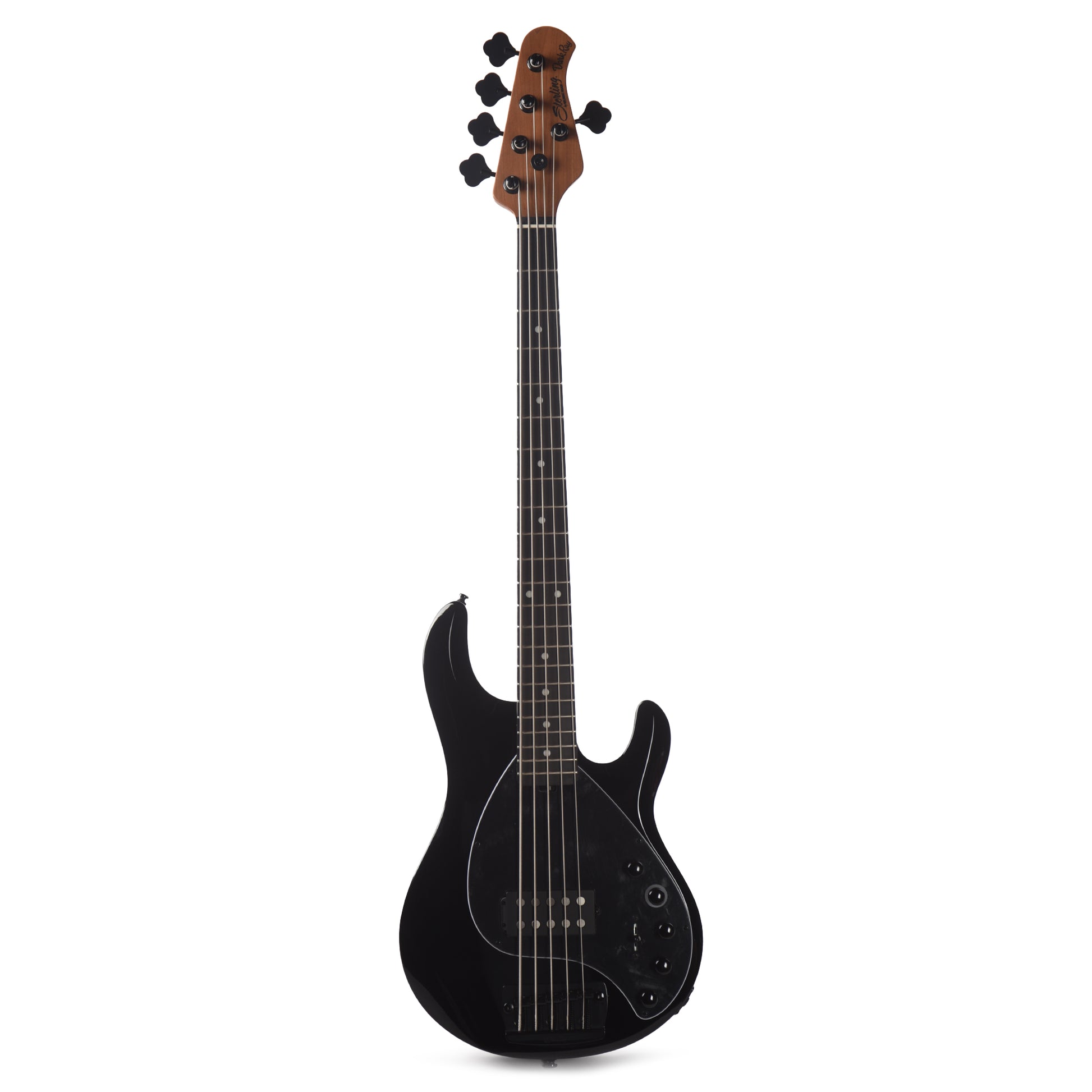 Sterling by Music Man DarkRay5 5-String Bass Black Bass Guitars / 5-String or More
