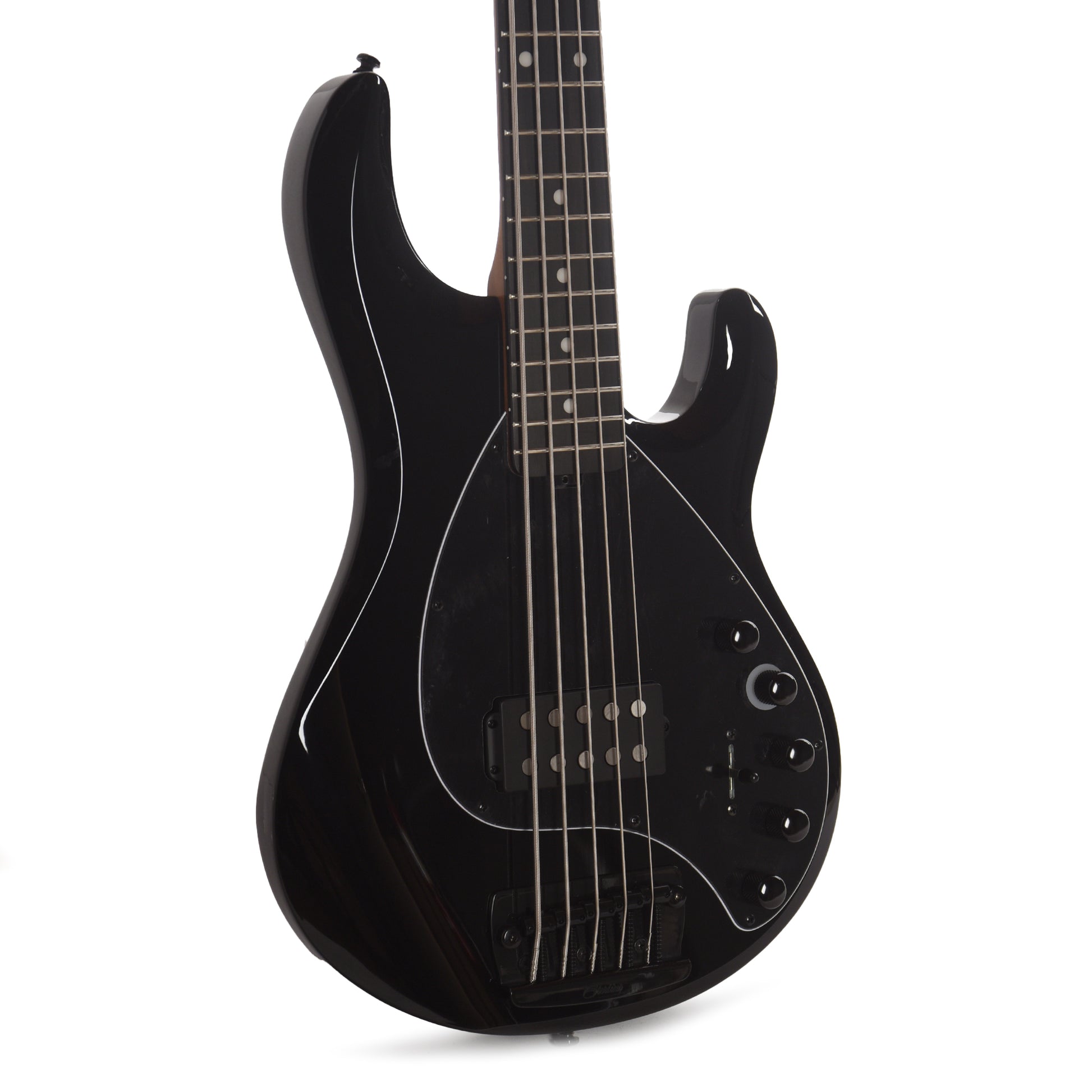 Sterling by Music Man DarkRay5 5-String Bass Black Bass Guitars / 5-String or More