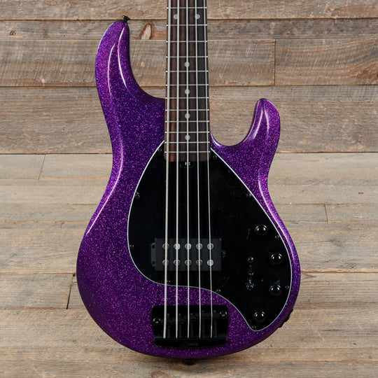 Sterling by Music Man StingRay RAY35 Purple Sparkle Bass Guitars / 5-String or More