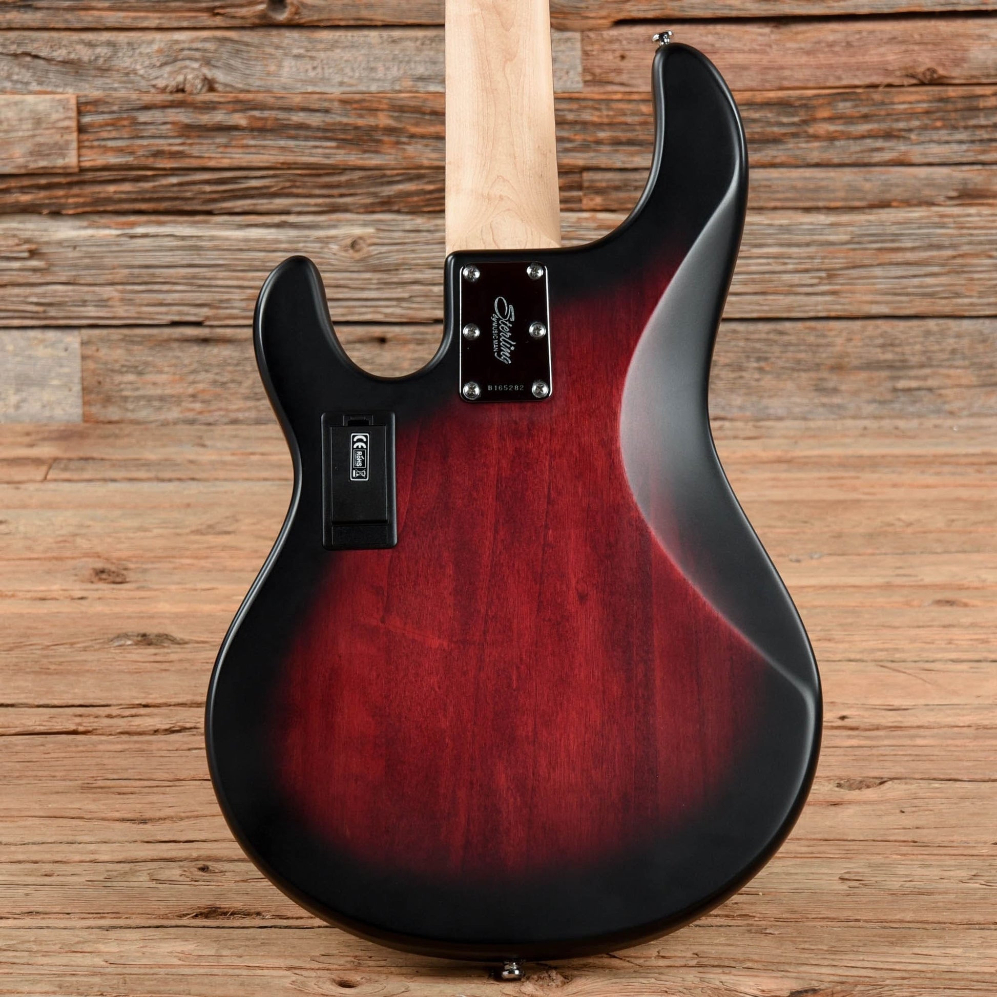 Sterling by Music Man SUB Series StingRay 5 HH Ruby Red Burst 2022 Bass Guitars / 5-String or More