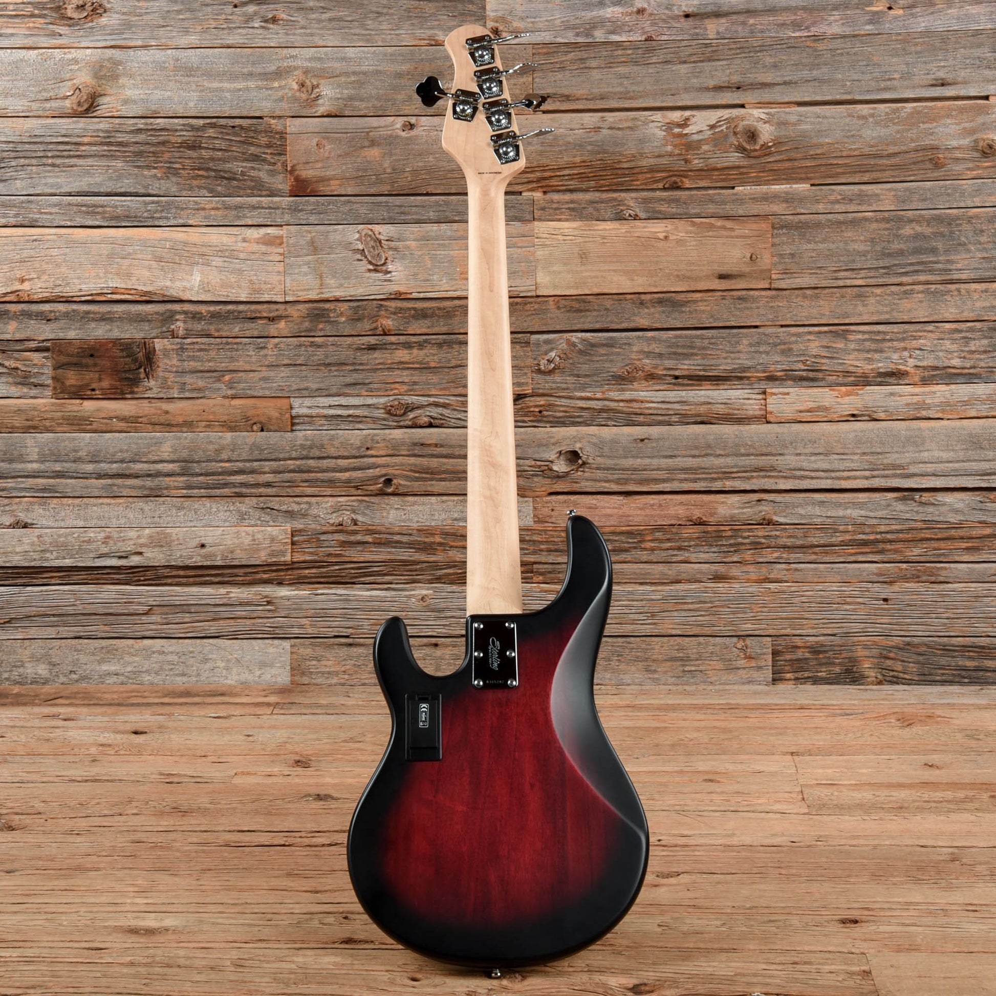 Sterling by Music Man SUB Series StingRay 5 HH Ruby Red Burst 2022 Bass Guitars / 5-String or More