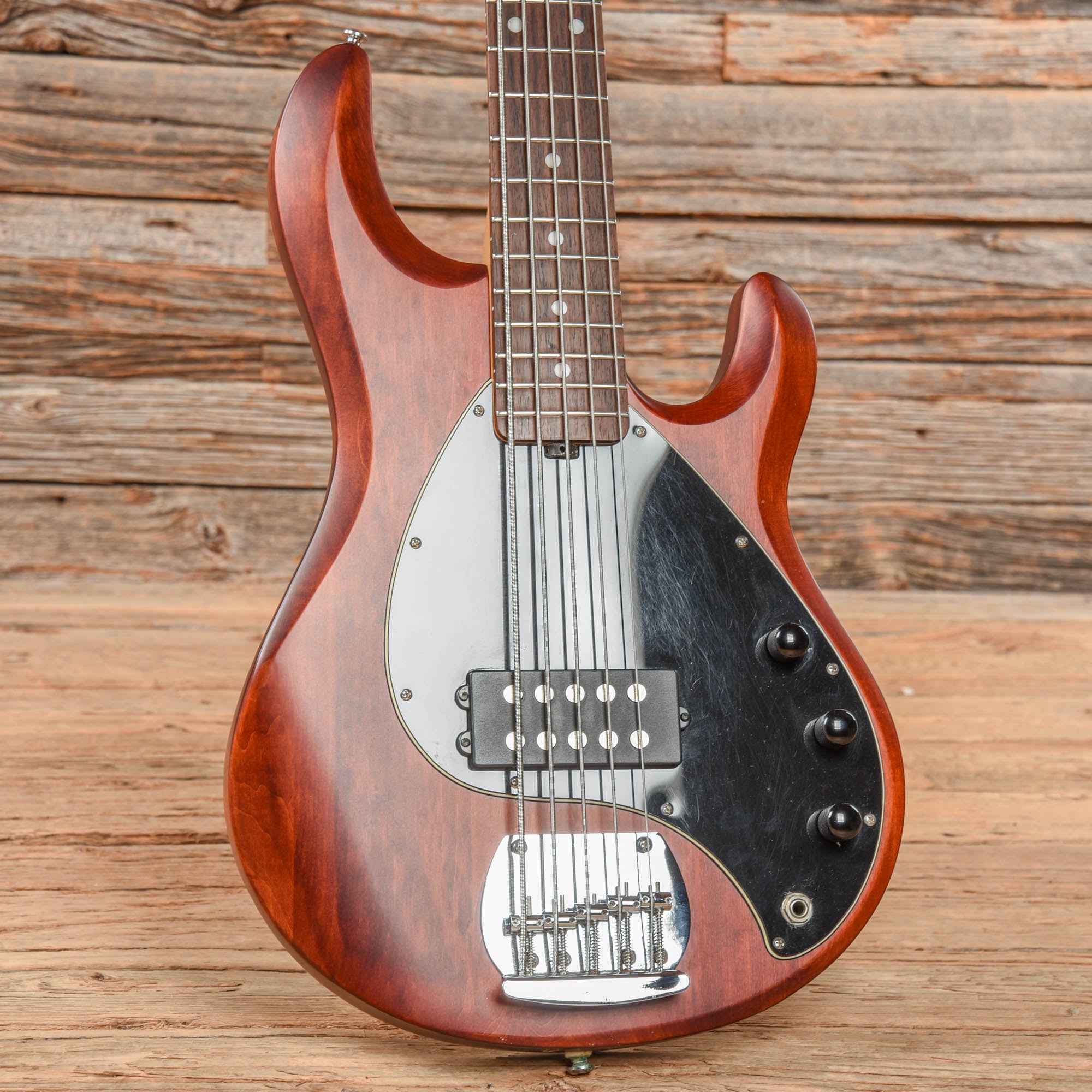 Sterling by Music Man SUB Series StingRay 5-String Walnut Stain 2012 Bass Guitars / 5-String or More