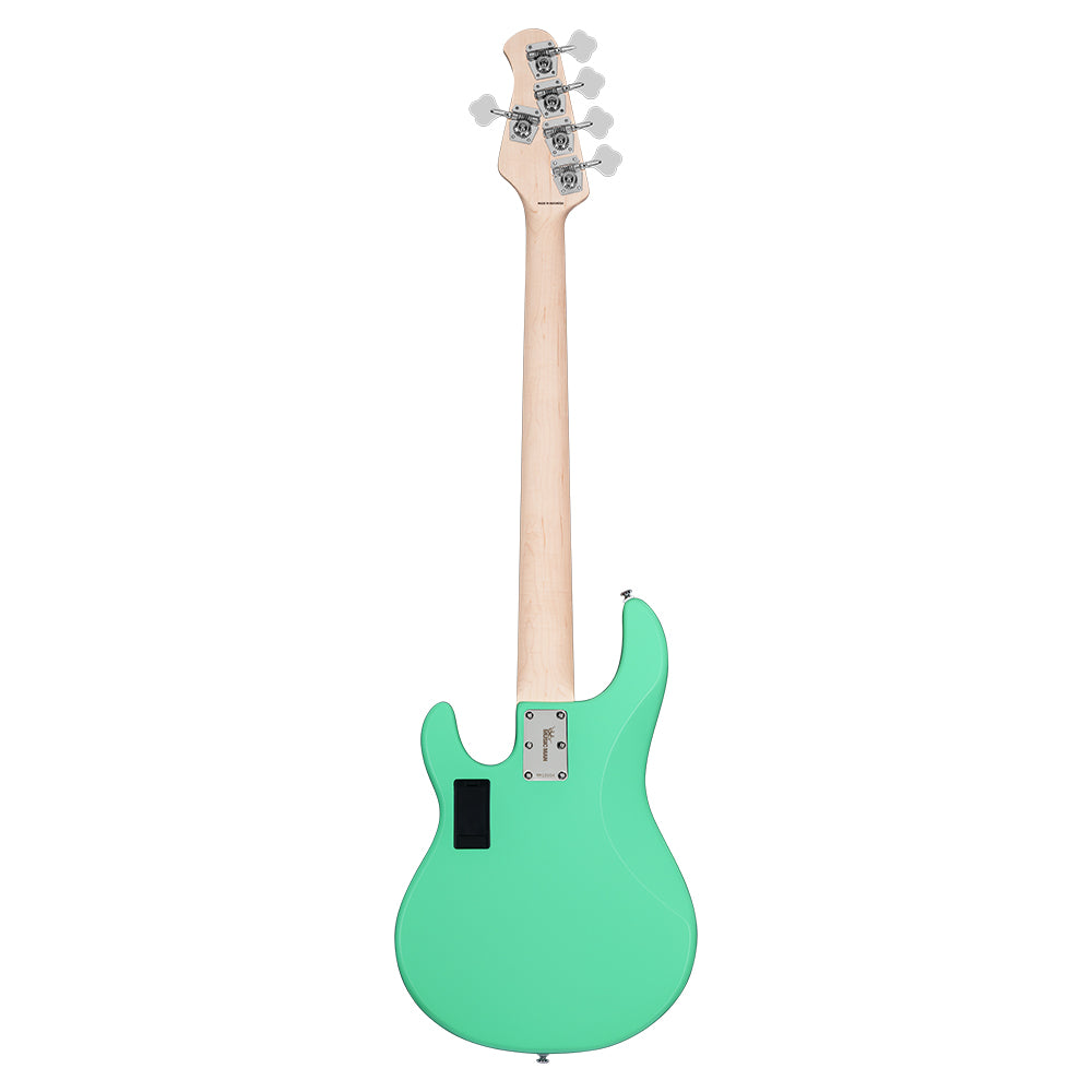 Sterling by Music Man StingRay 5 Plus RAY5X 5-String Electric Bass Seafoam Green Bass Guitars