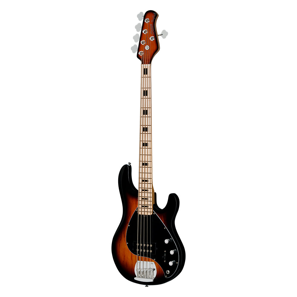 Sterling by Music Man StingRay 5 Plus RAY5X 5-String Electric Bass Vintage Sunburst Bass Guitars