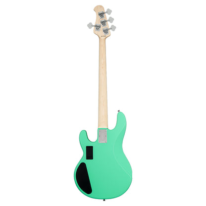Sterling by Music Man StingRay Plus RAY4X Electric Bass Seafoam Green Bass Guitars