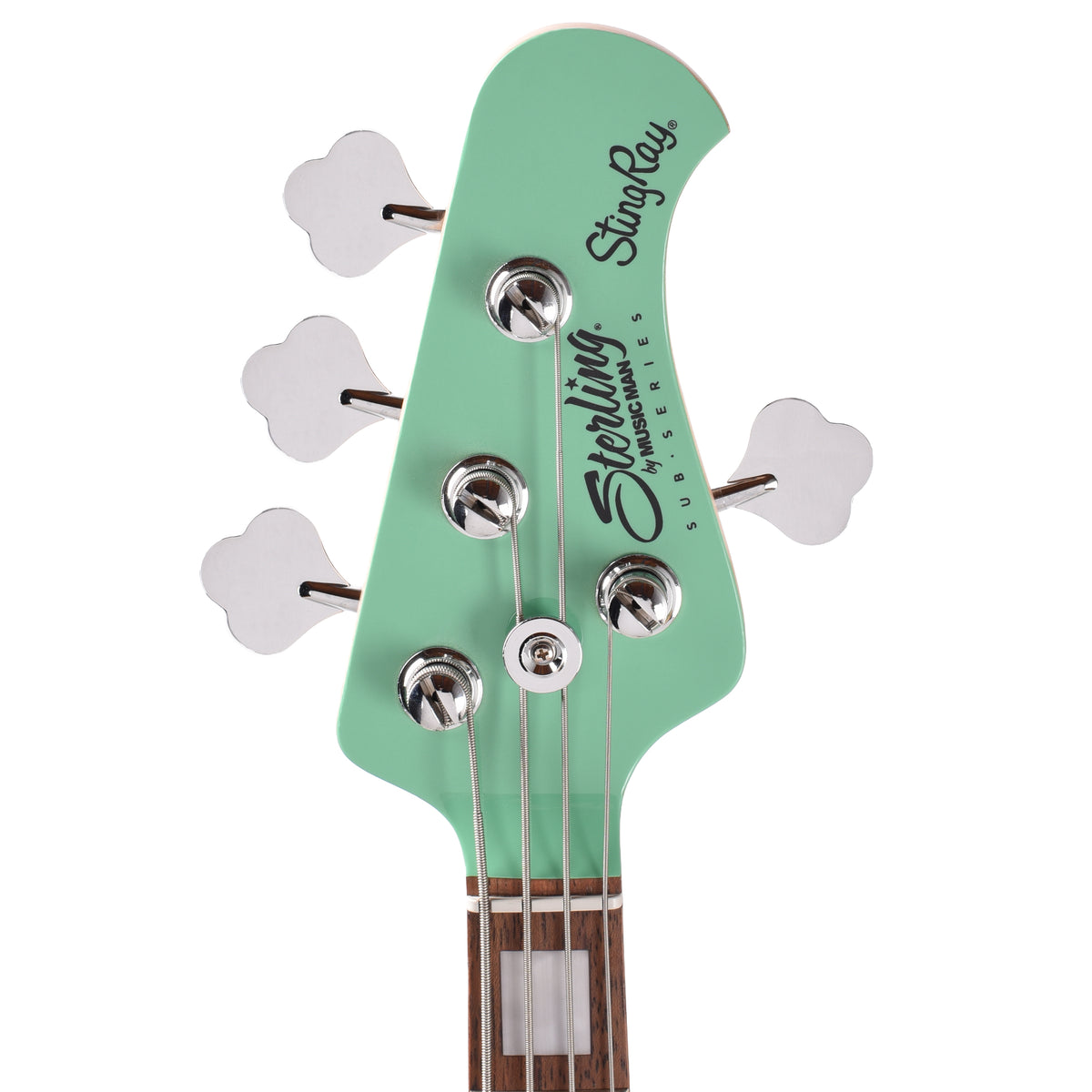 Sterling by Music Man StingRay Plus RAY4X Electric Bass Seafoam Green Bass Guitars