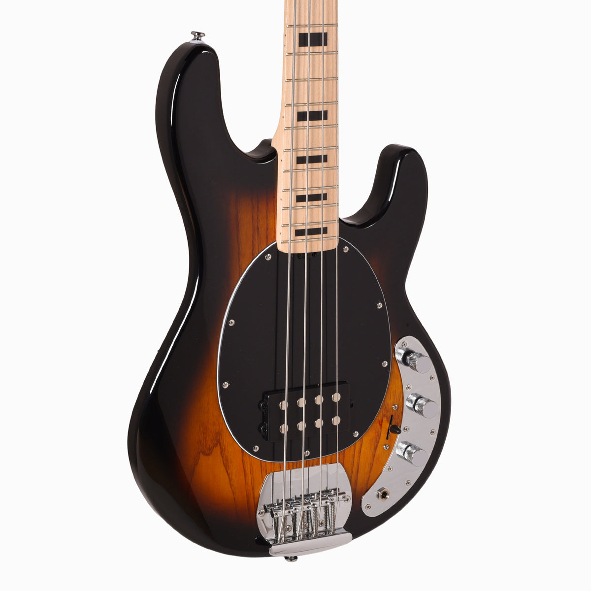 Sterling by Music Man StingRay Plus RAY4X Electric Bass Vintage Sunburst Bass Guitars
