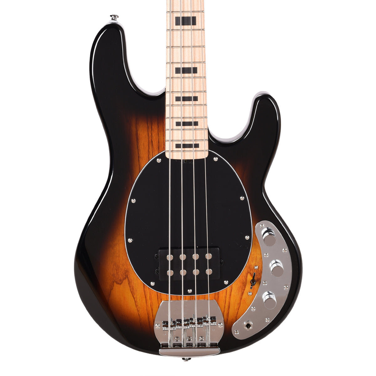 Sterling by Music Man StingRay Plus RAY4X Electric Bass Vintage Sunburst Bass Guitars