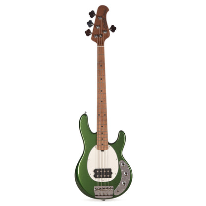 Sterling by Music Man StingRay Short Scale Bass Charging Green Bass Guitars