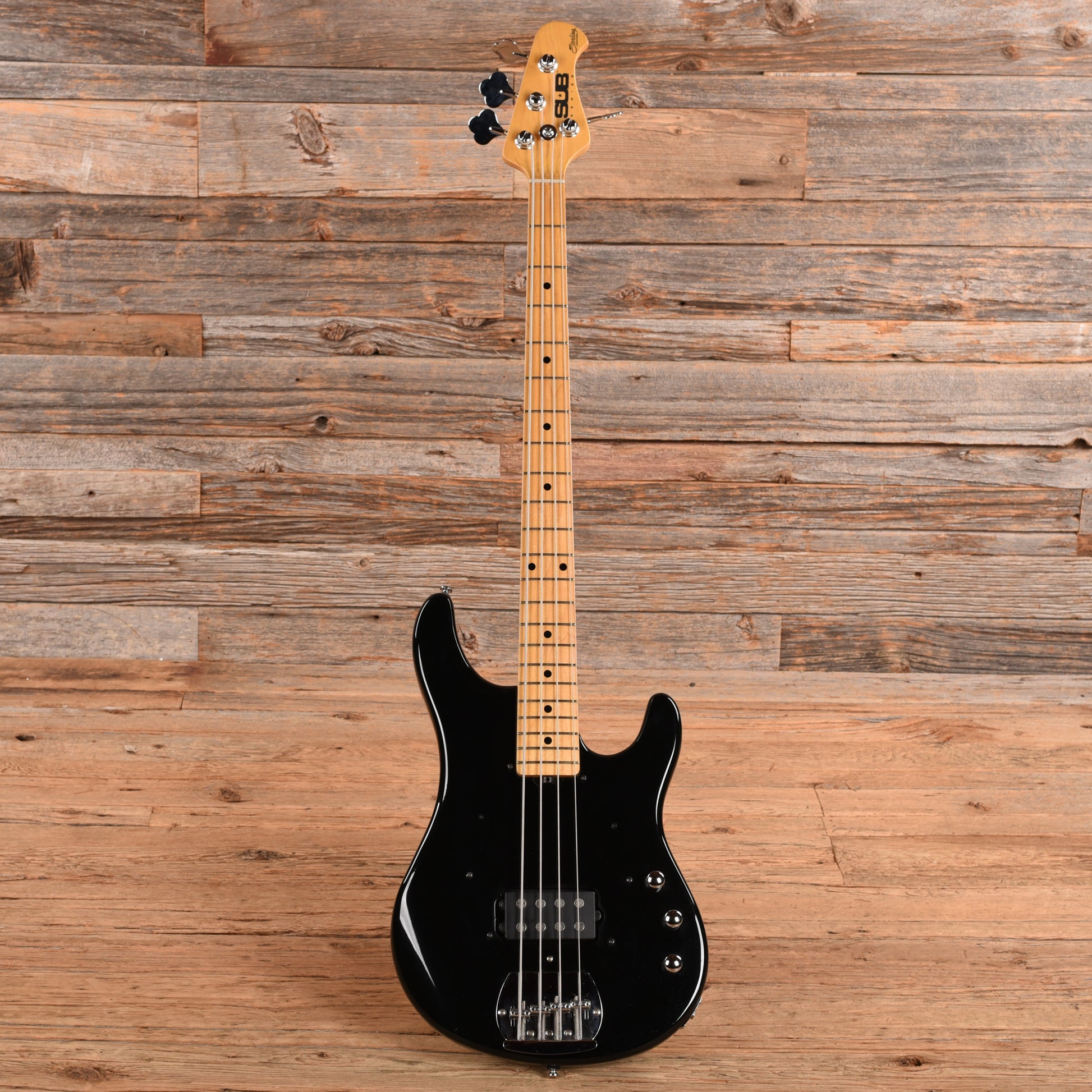 Sterling by Music Man SUB Series Black Bass Guitars