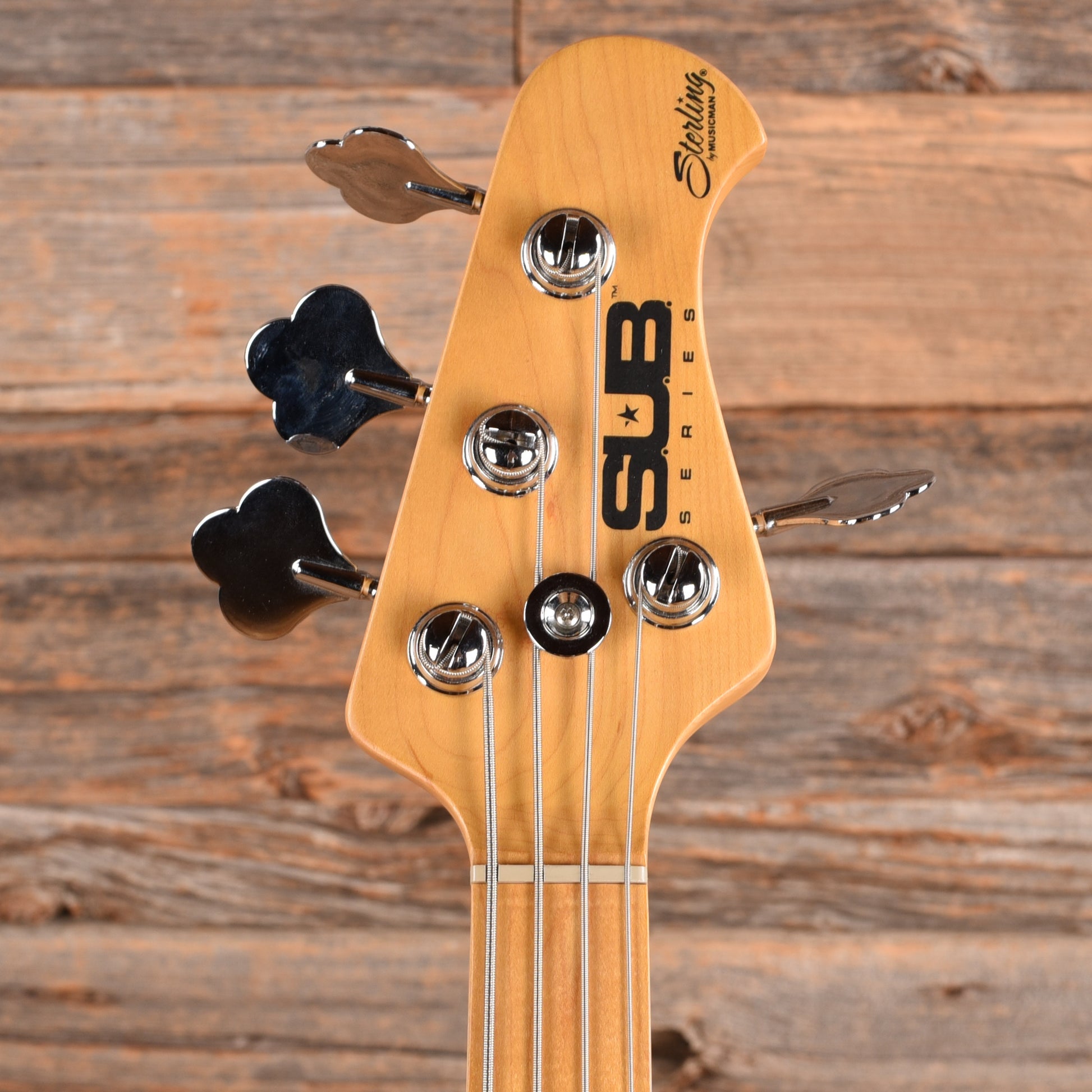 Sterling by Music Man SUB Series Black Bass Guitars