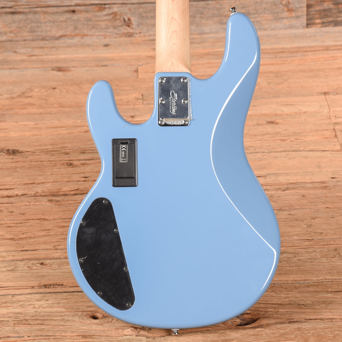 Sterling by Music Man SUB Series StingRay HH Chopper Blue Bass Guitars