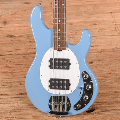 Sterling by Music Man SUB Series StingRay HH Chopper Blue Bass Guitars