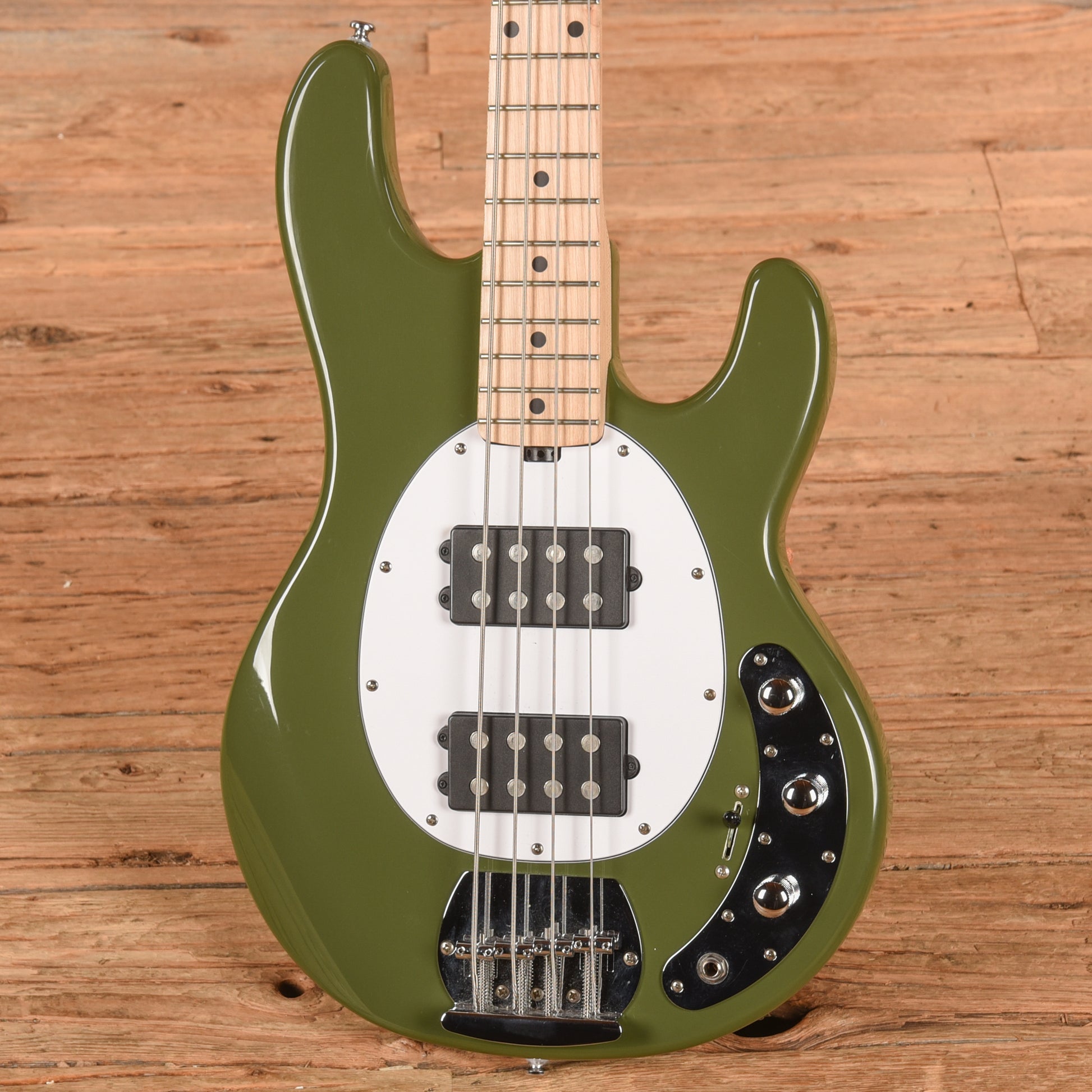 Sterling by Music Man SUB StingRay Ray4 Green Bass Guitars
