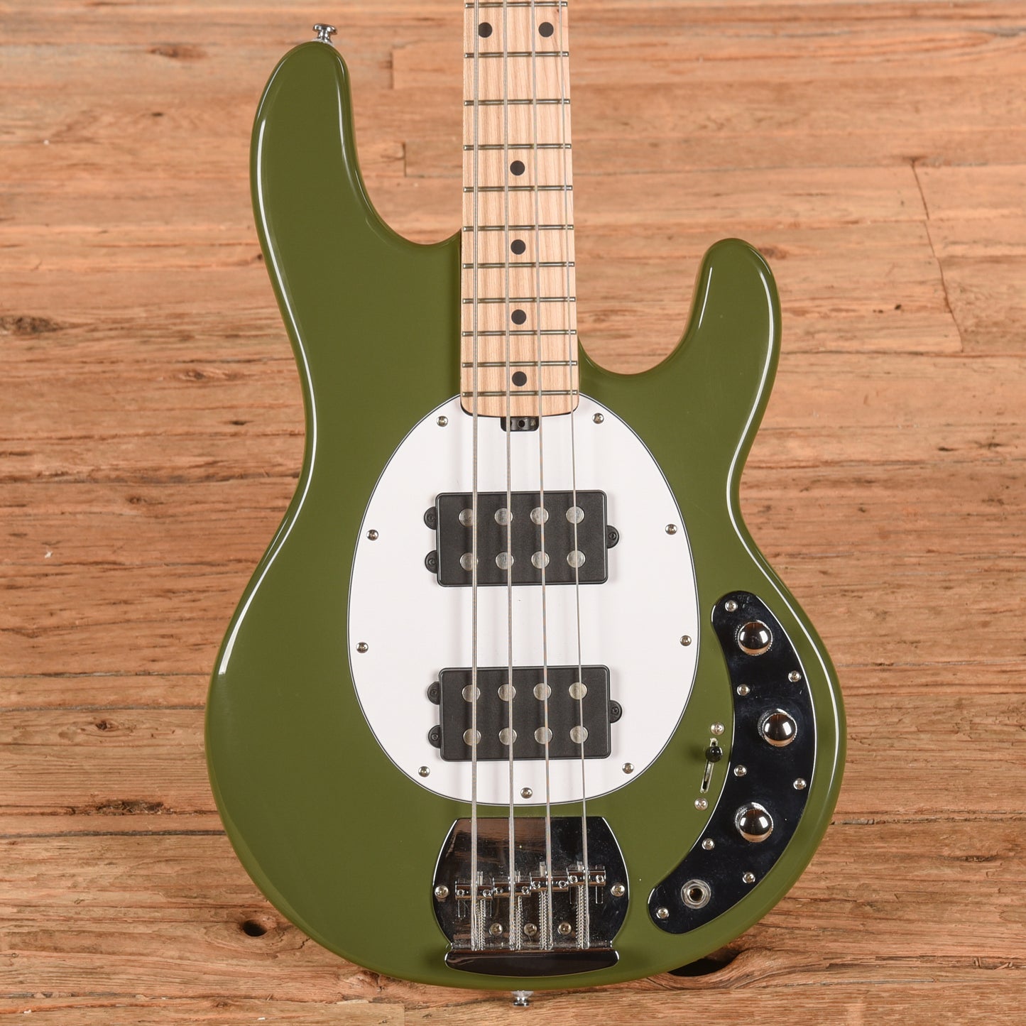 Sterling by Music Man SUB StingRay Ray4 Green Bass Guitars