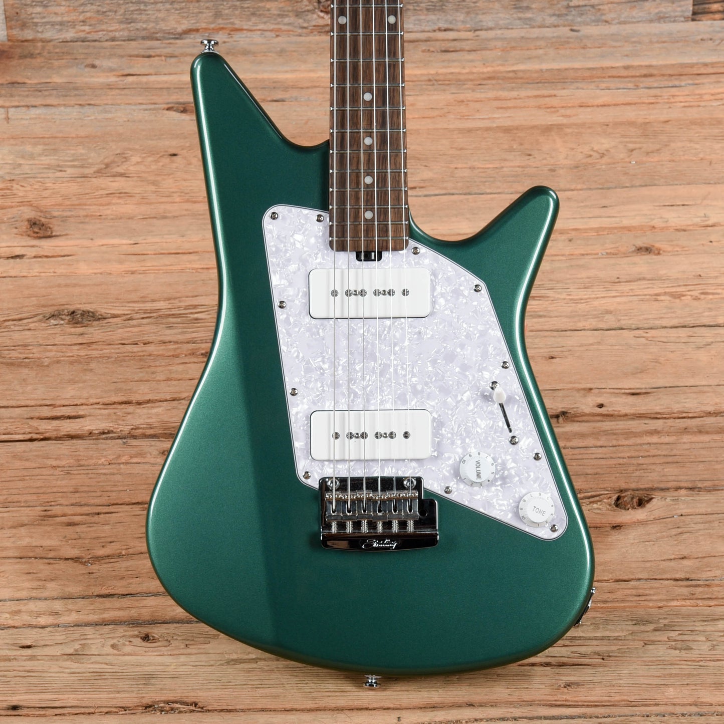 Sterling by Music Man Albert Lee Signature AL40P Sherwood Green Electric Guitars / Solid Body