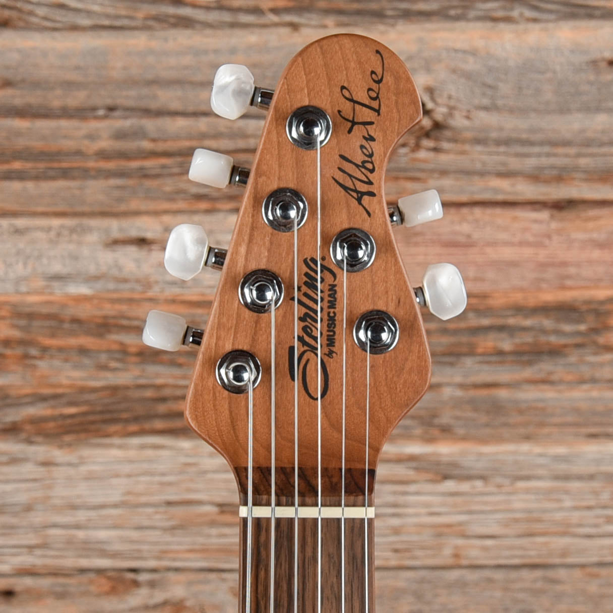 Sterling by Music Man Albert Lee Signature AL40P Sherwood Green Electric Guitars / Solid Body