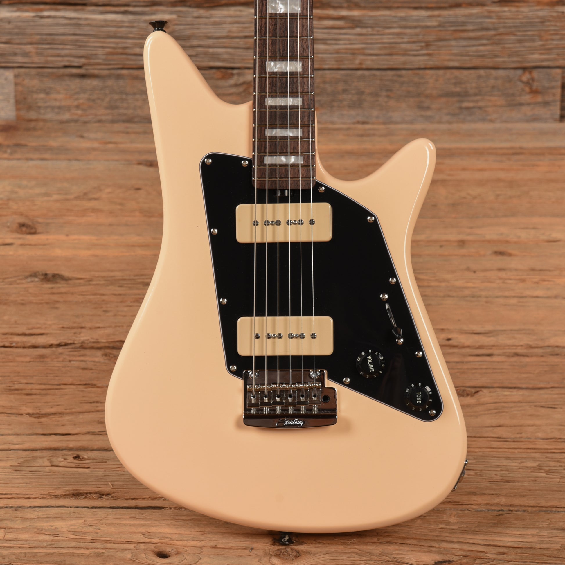 Sterling by Music Man Albert Lee Signature AL40P Vintage Cream Electric Guitars / Solid Body