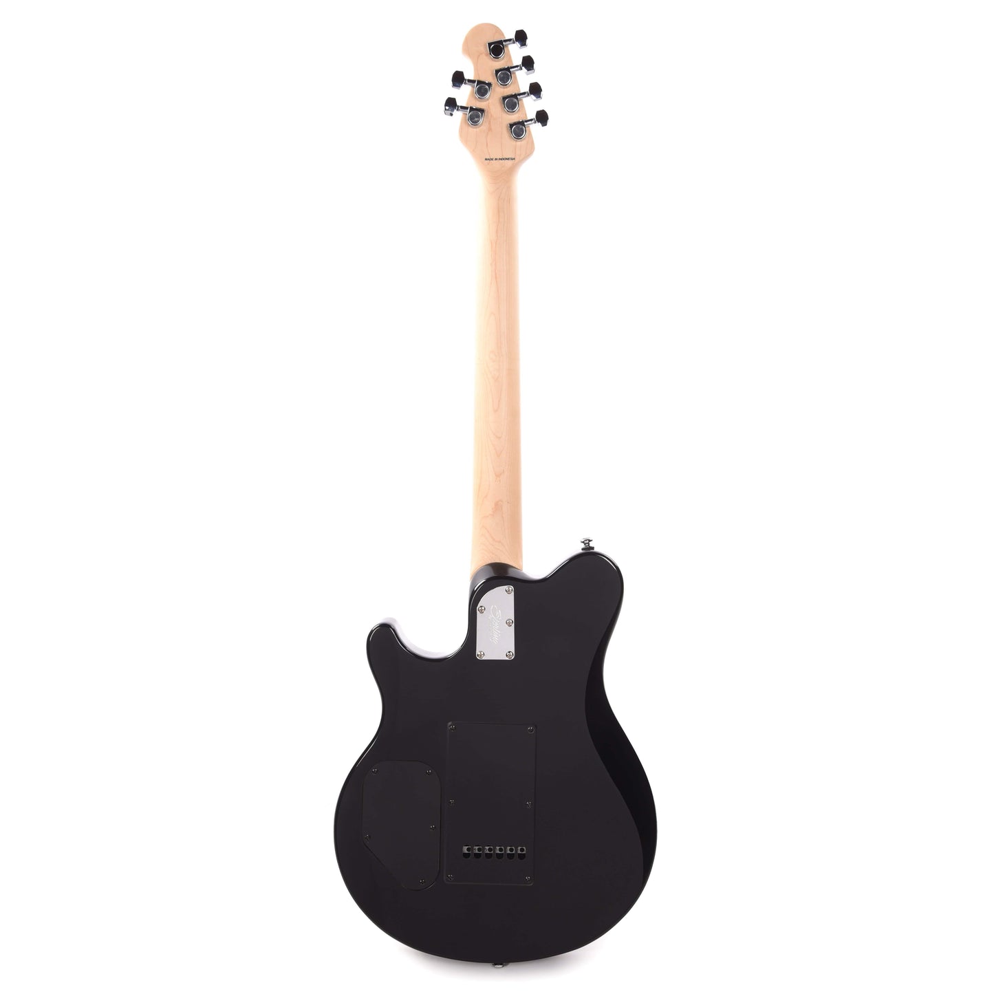 Sterling By Music Man Axis AX3 Flame Maple Trans Black Electric Guitars / Solid Body