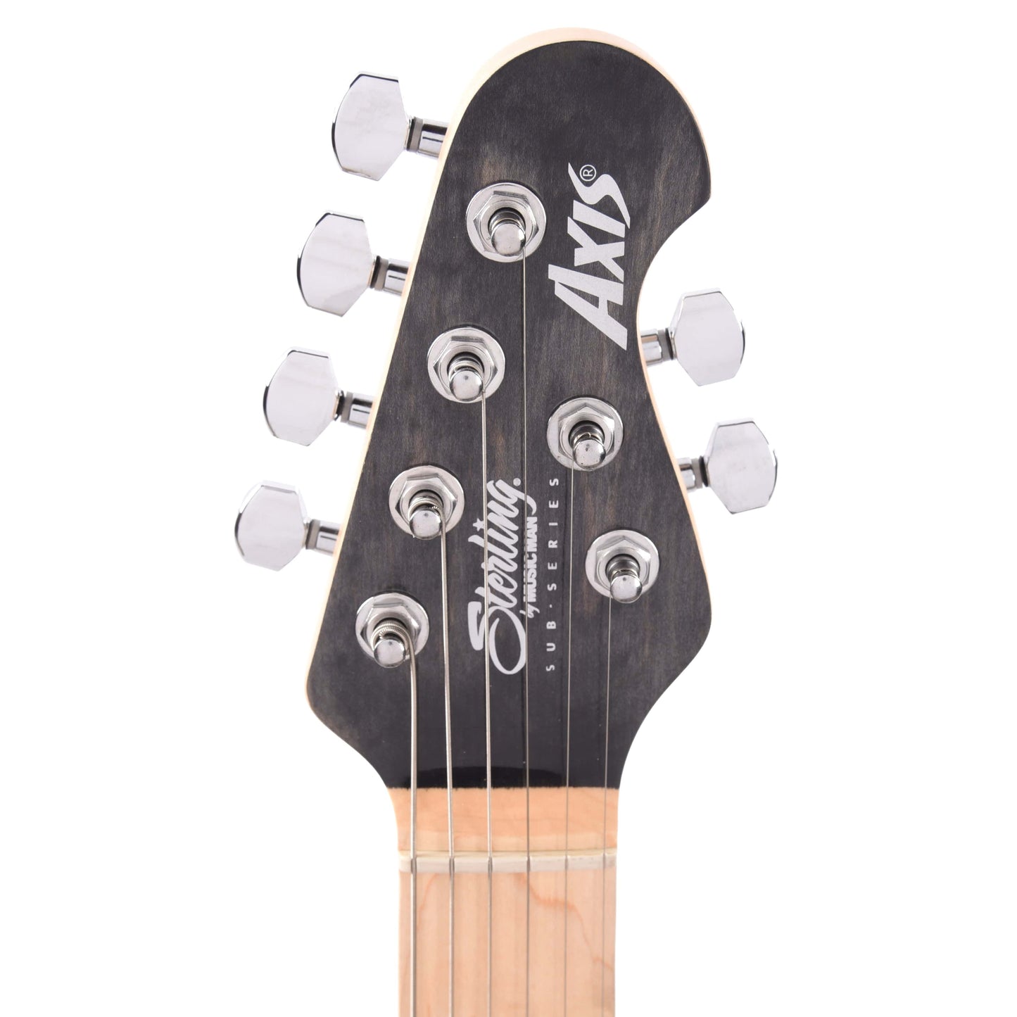 Sterling By Music Man Axis AX3 Flame Maple Trans Black Electric Guitars / Solid Body