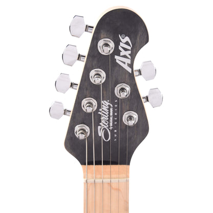 Sterling By Music Man Axis AX3 Flame Maple Trans Black Electric Guitars / Solid Body