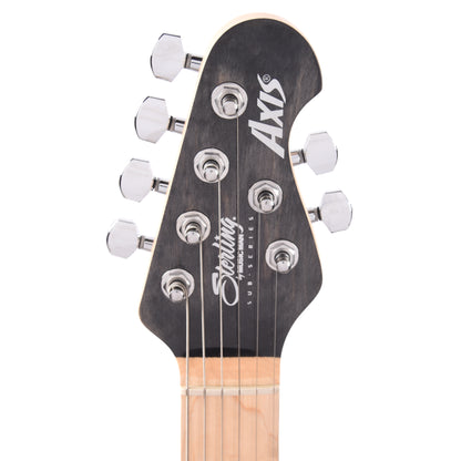 Sterling By Music Man Axis AX3 Flame Maple Trans Black Electric Guitars / Solid Body