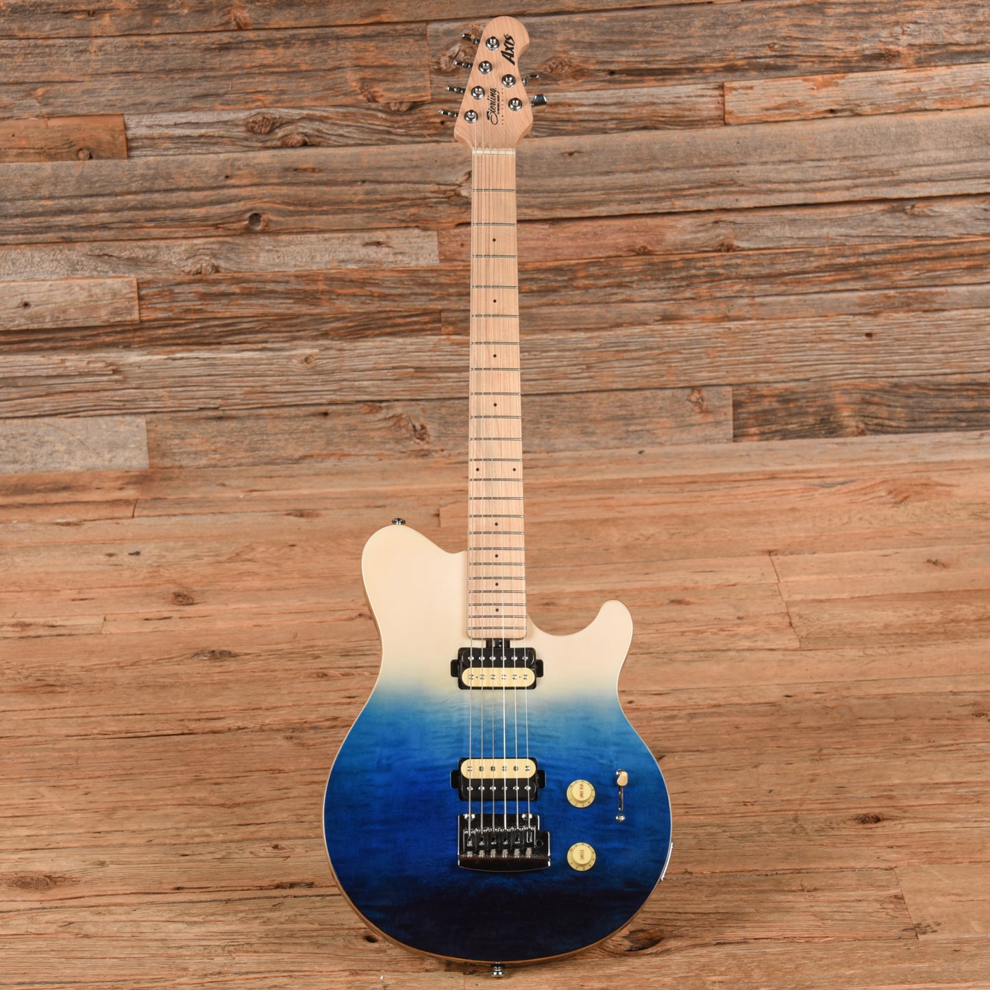Sterling by Music Man Axis Sub Series Spectrum Blue Electric Guitars / Solid Body
