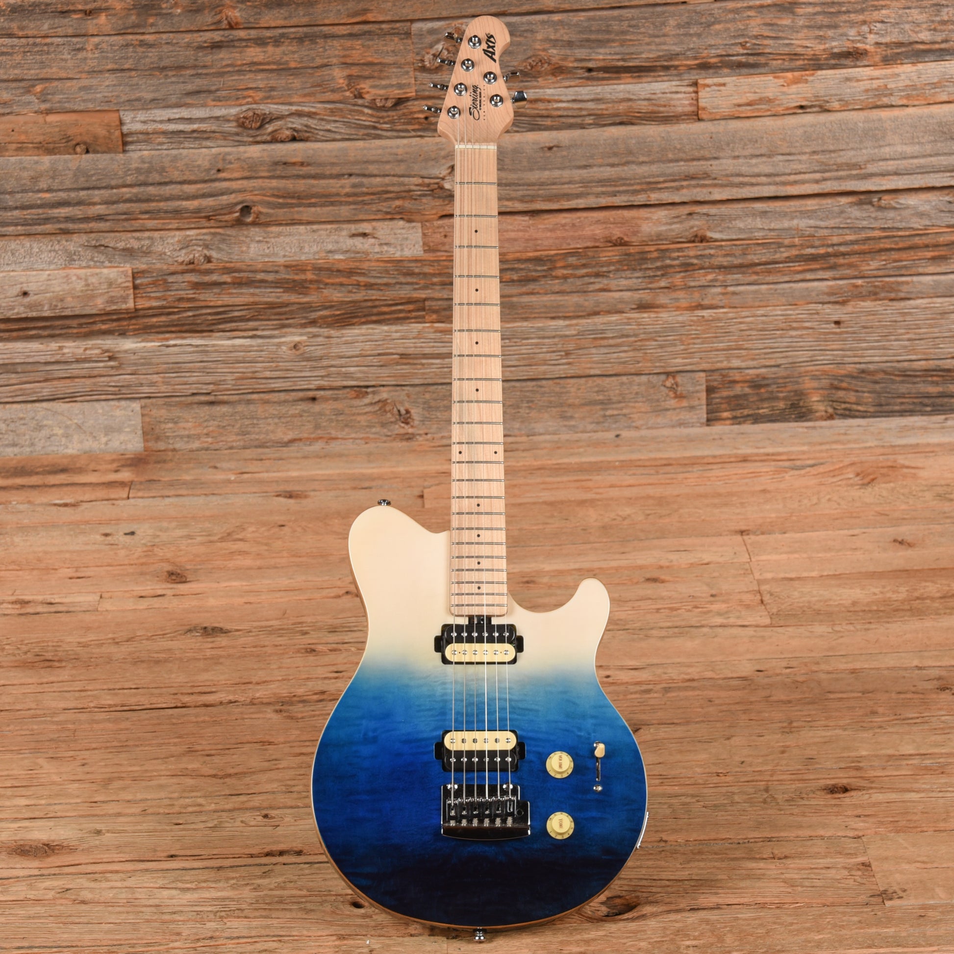 Sterling by Music Man Axis Sub Series Spectrum Blue Electric Guitars / Solid Body