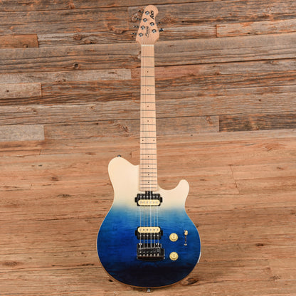 Sterling by Music Man Axis Sub Series Spectrum Blue Electric Guitars / Solid Body