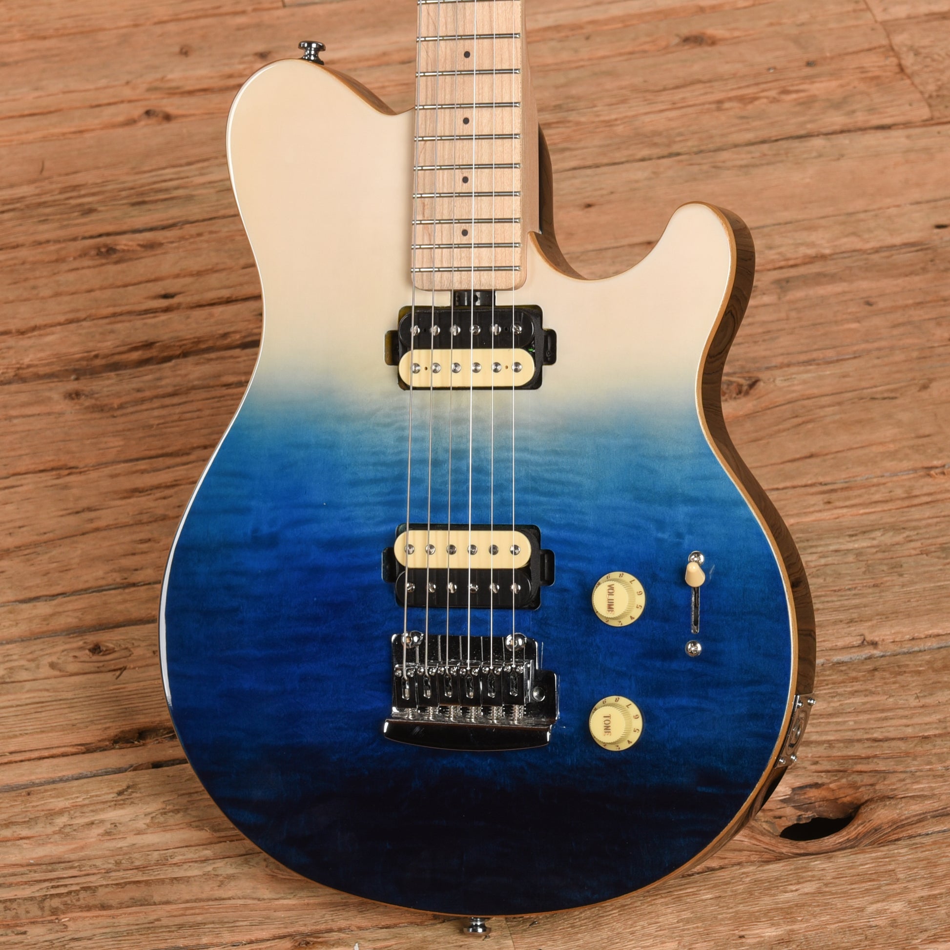 Sterling by Music Man Axis Sub Series Spectrum Blue Electric Guitars / Solid Body