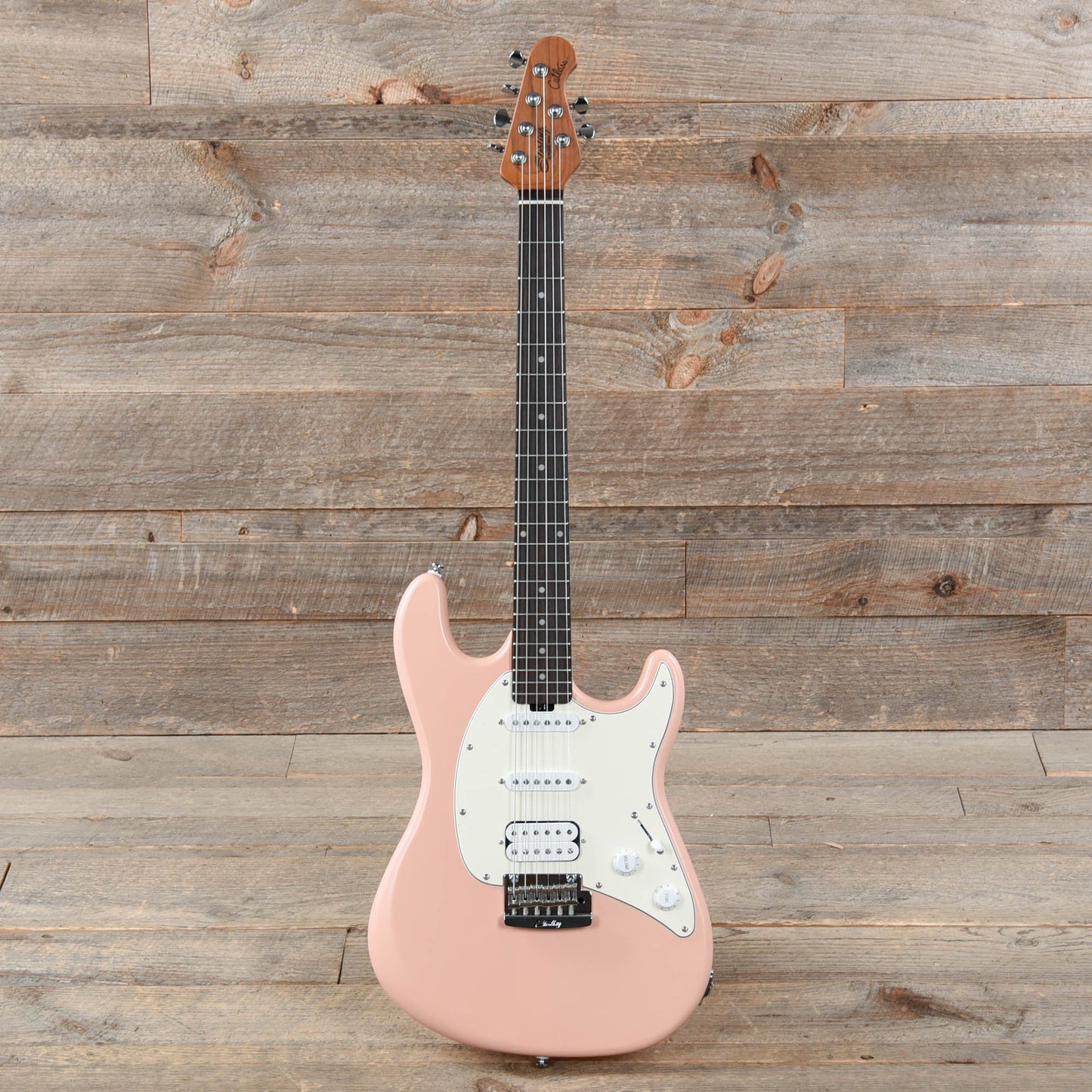 Sterling by Music Man Cutlass HSS Pueblo Pink Satin Electric Guitars / Solid Body