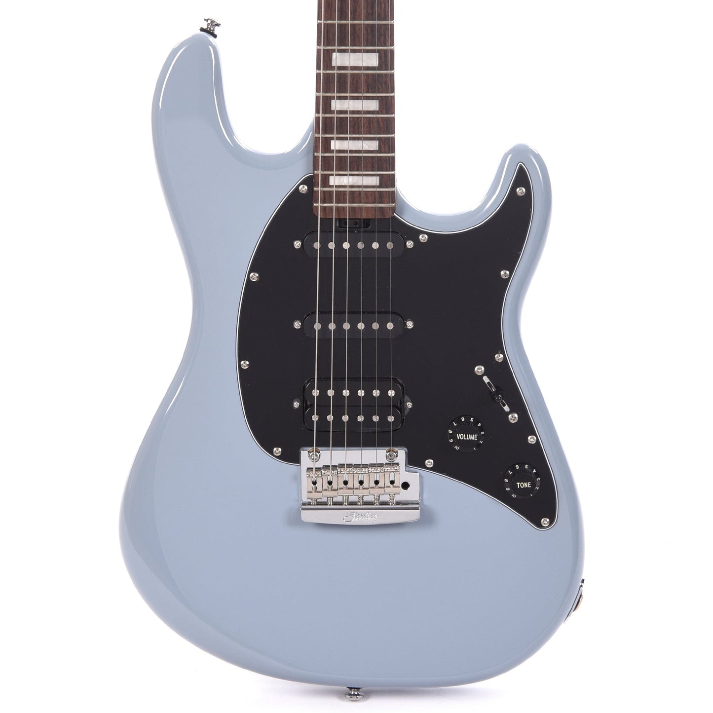 Sterling by Music Man Cutlass Plus CT50XHSS Aqua Grey Electric Guitars / Solid Body