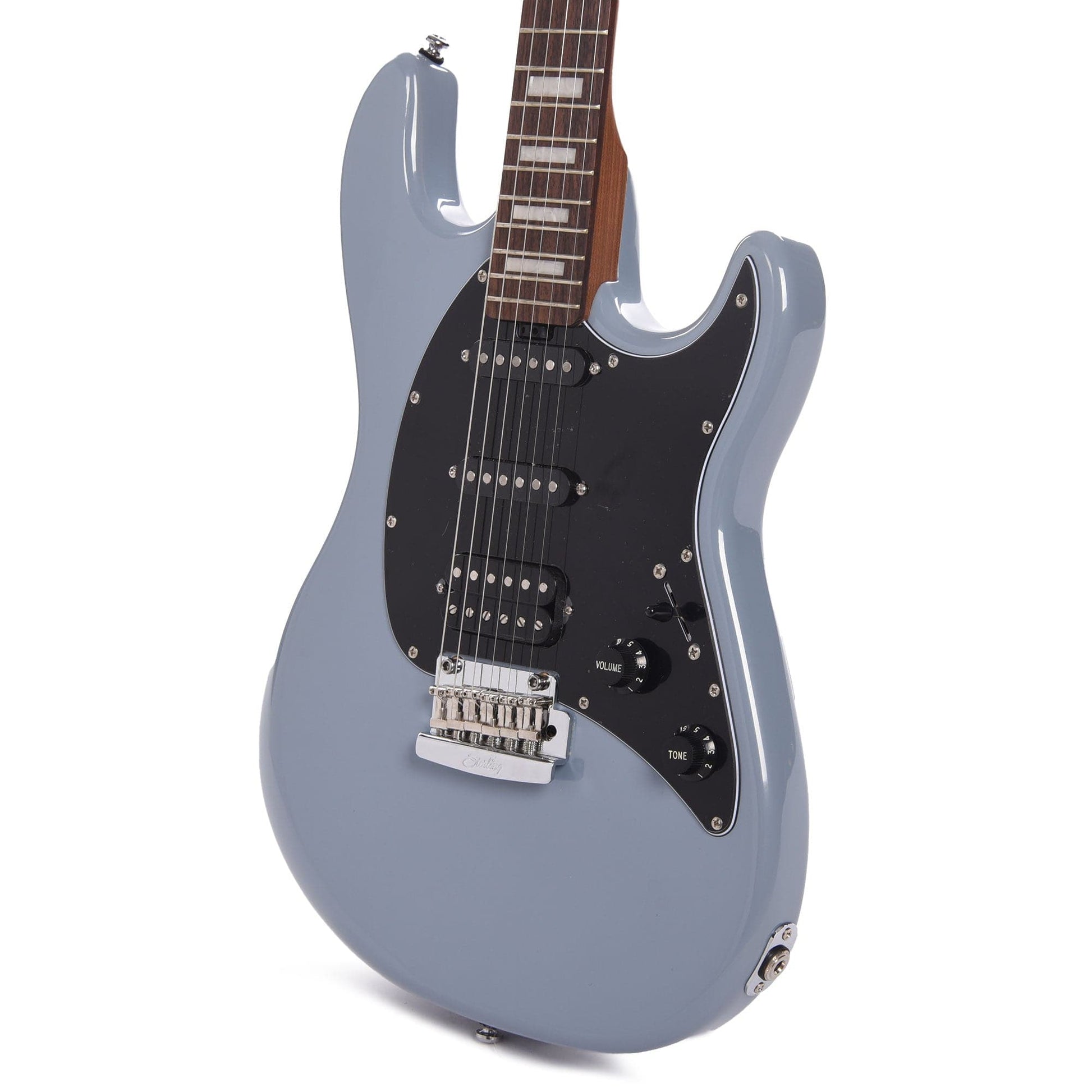 Sterling by Music Man Cutlass Plus CT50XHSS Aqua Grey Electric Guitars / Solid Body