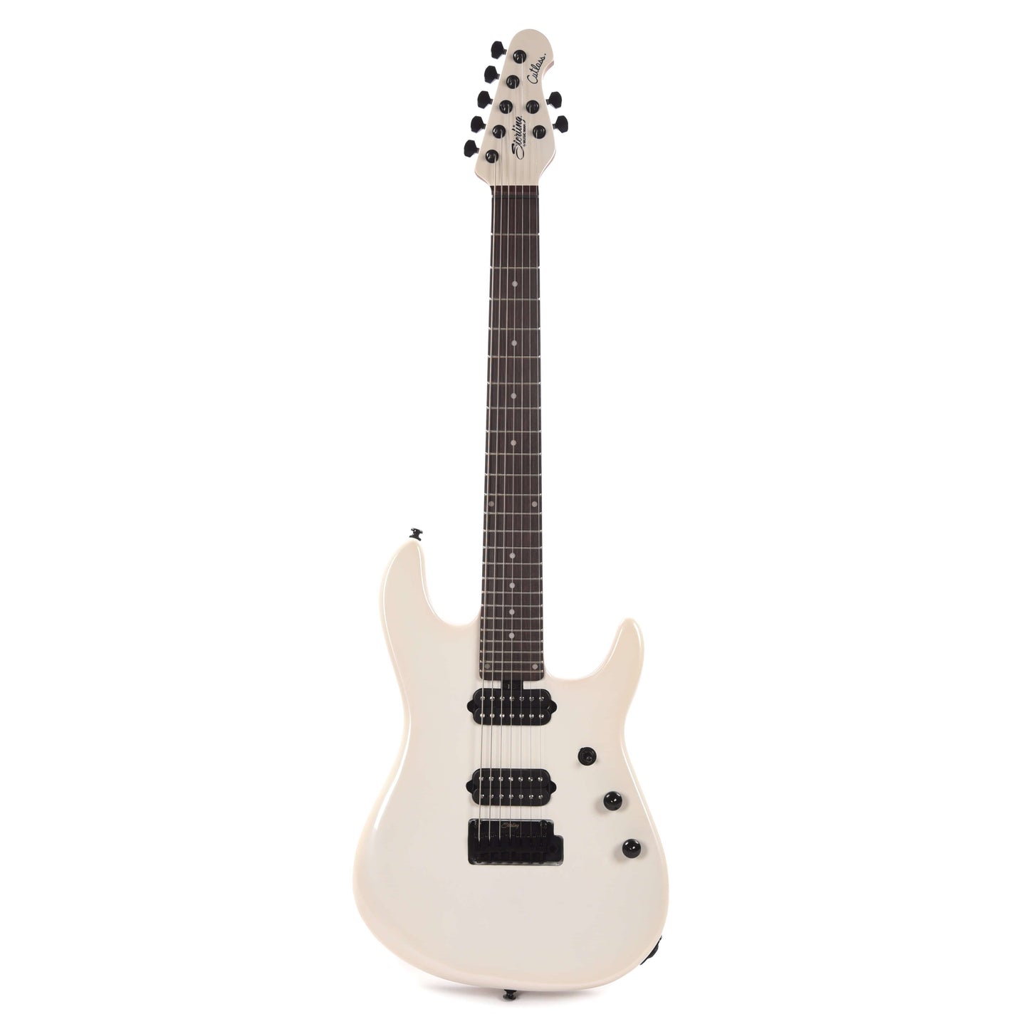 Sterling By Music Man Jason Richardson Cutlass 7 Pearl White Electric Guitars / Solid Body