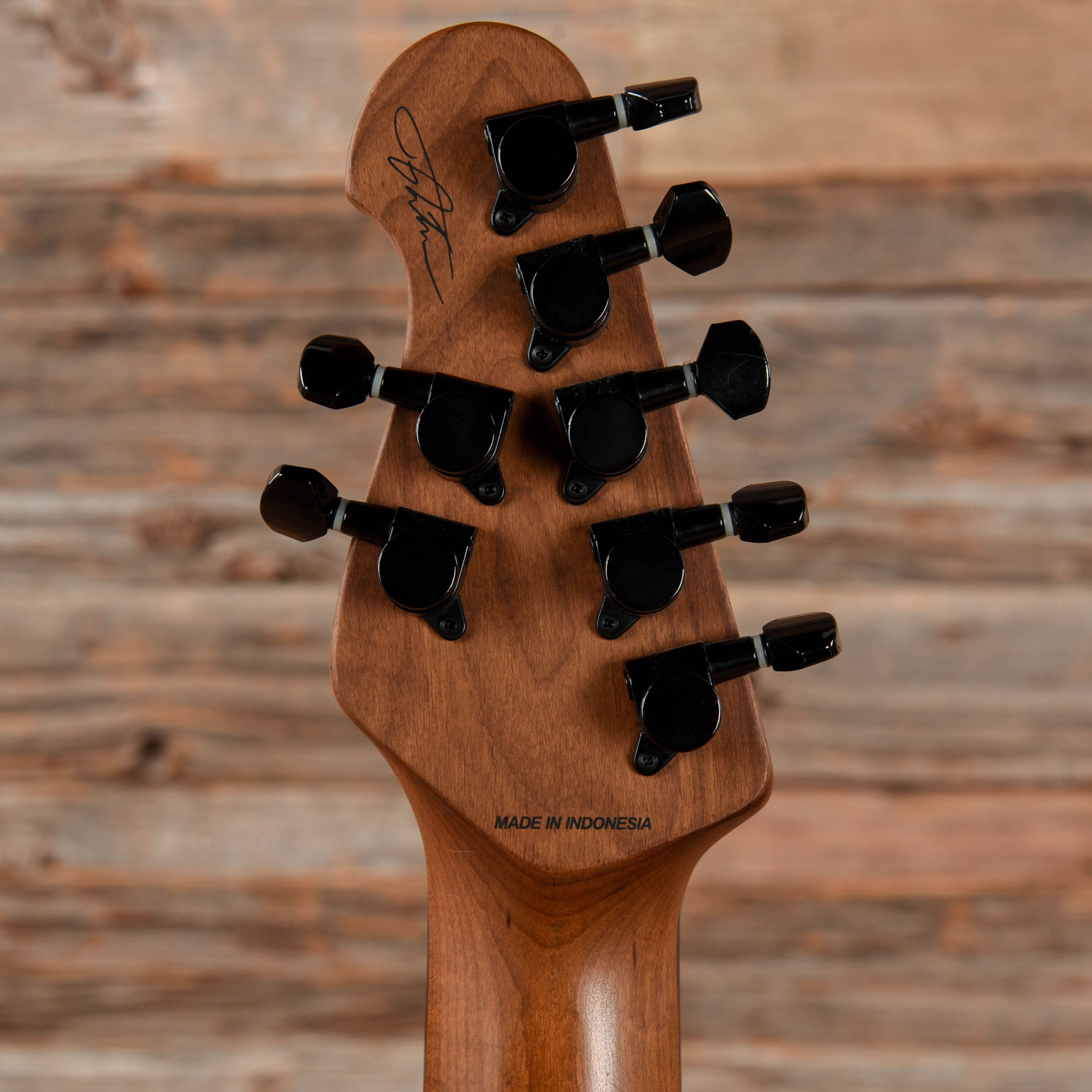 Sterling by Music Man Jason Richardson Signature 7-String Cutlass Dark Scarlet Burst Satin 2022 Electric Guitars / Solid Body