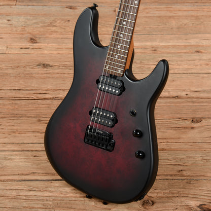 Sterling by Music Man Jason Richardson Signature Cutlass Dark Scarlet Burst Electric Guitars / Solid Body